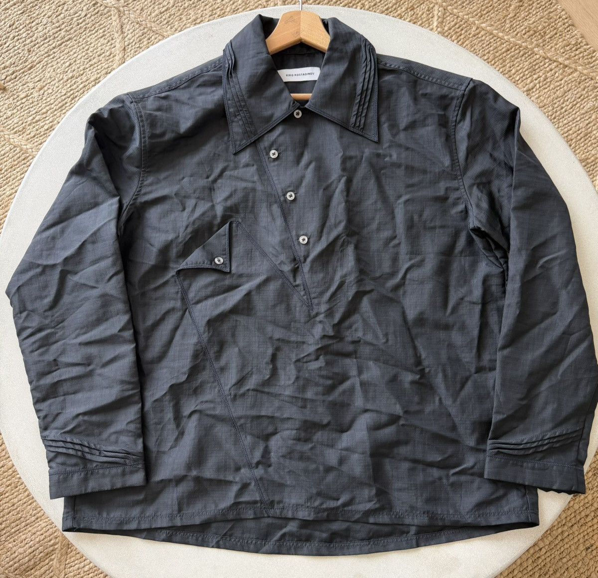 Kiko Kostadinov 00062019 Interviews by the River Calcutta Shirt