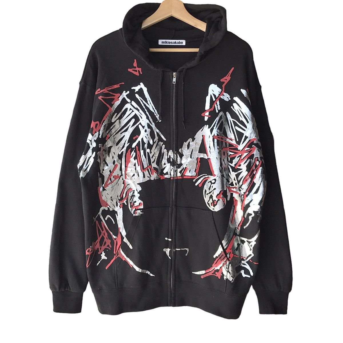 Designer × Japanese Brand Mikio Sakabe Tokyo Designer Anime Sketch Zip-Up Hoodie Size US L / EU 52-54 / 3 - 1 Thumbnail