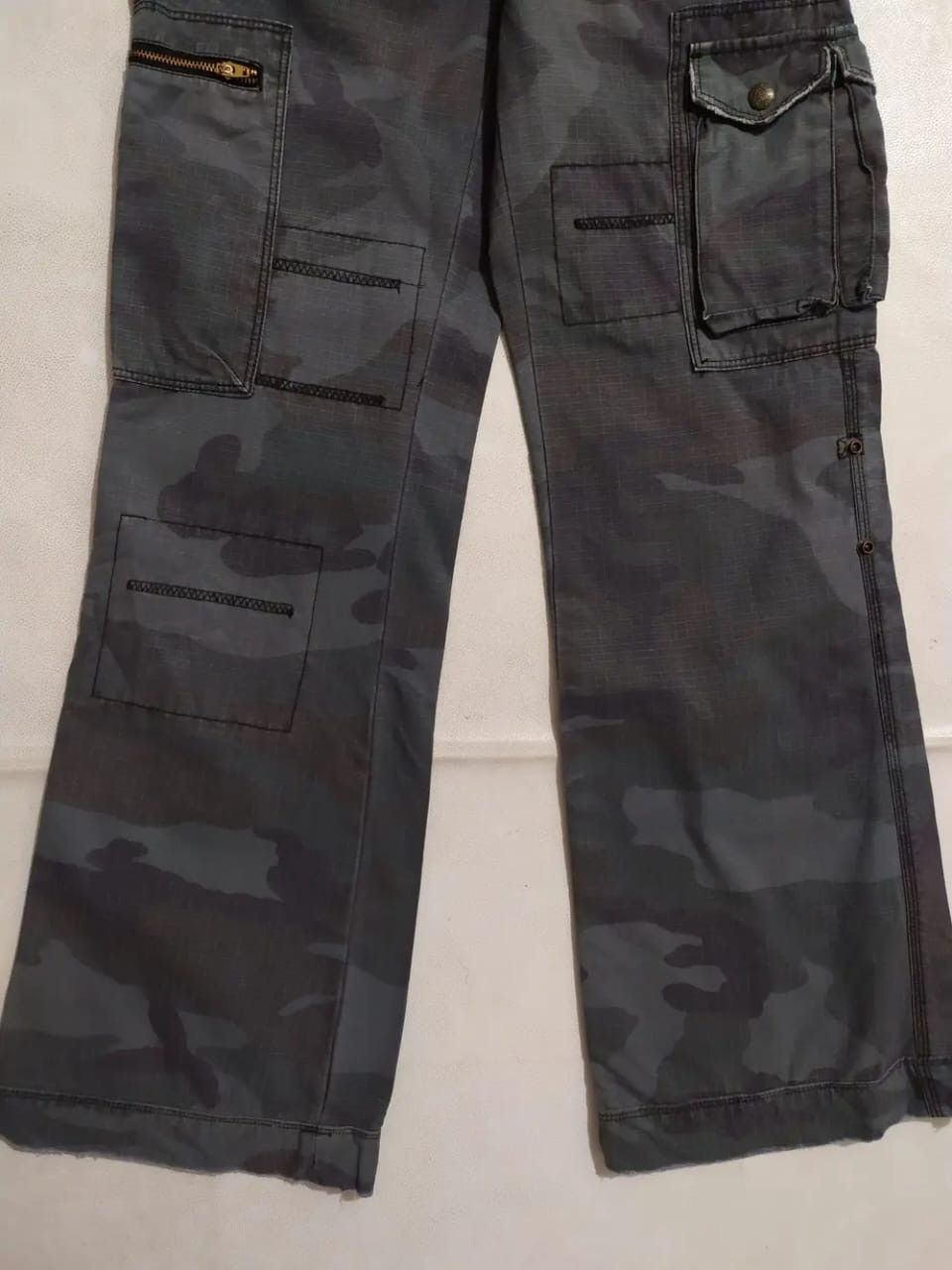 Other Multipocket flare Camo Cargo Tactical Pants Size US 29 - 5 Thumbnail