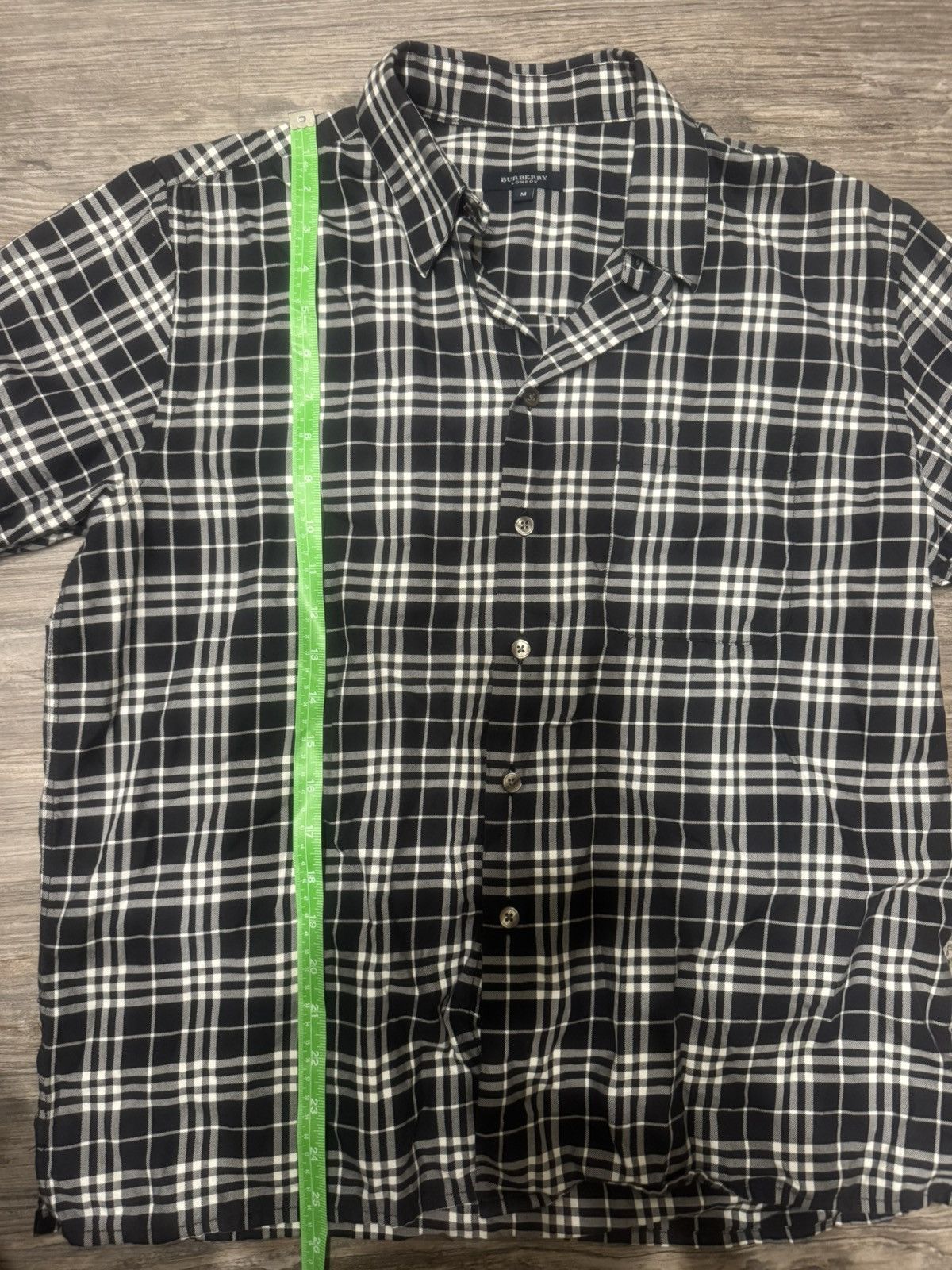 Burberry Burberry short sleeved button down Size US M / EU 48-50 / 2 - 3 Thumbnail