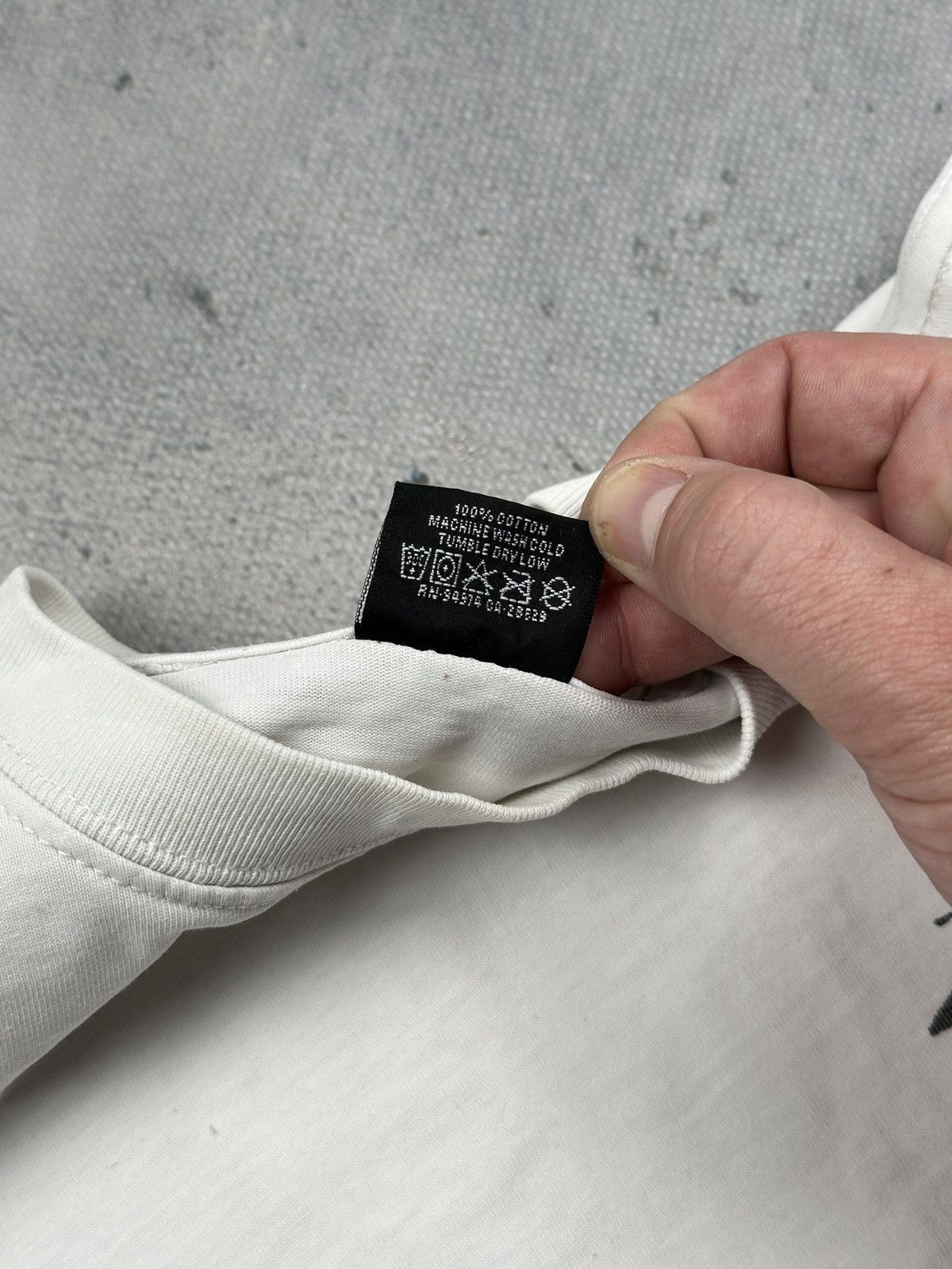 Stussy Stussy Shattered Back Print Tee White Streetwear Graphic USA Size US S / EU 44-46 / 1 - 15 Thumbnail