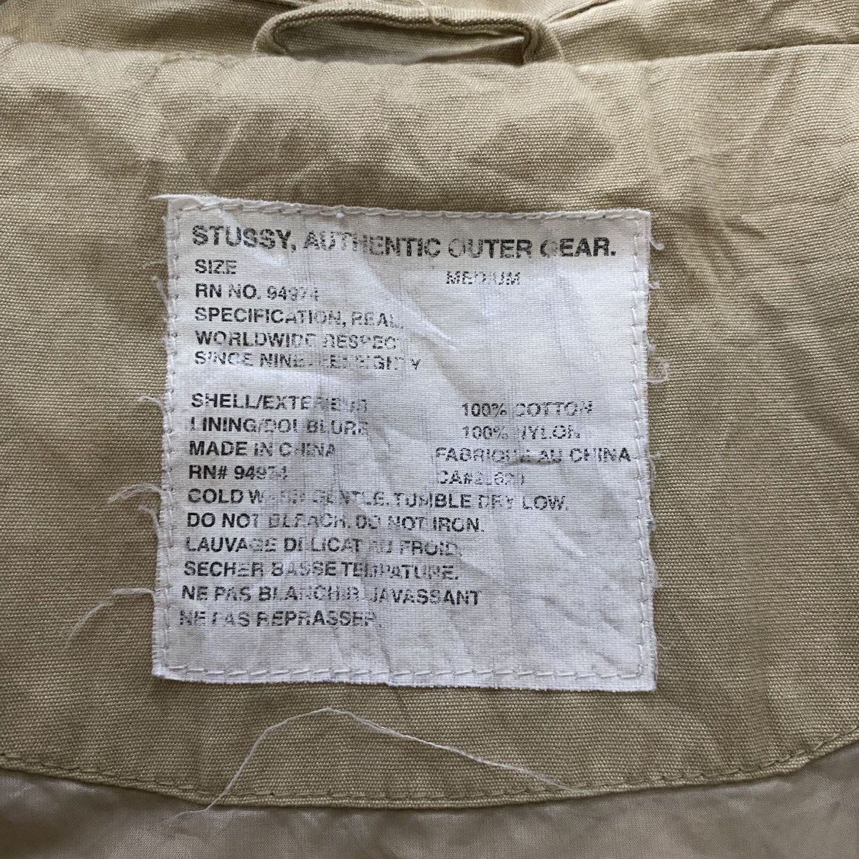 Stussy stussy jacket Size US XL / EU 56 / 4 - 11 Thumbnail
