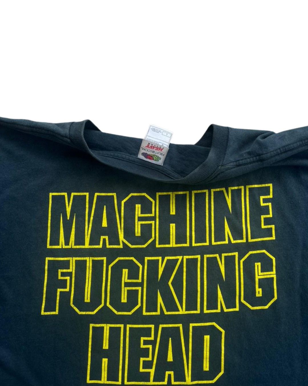 Band Tees Vintage Rare Machine F Head Size US L / EU 52-54 / 3 - 1 Thumbnail