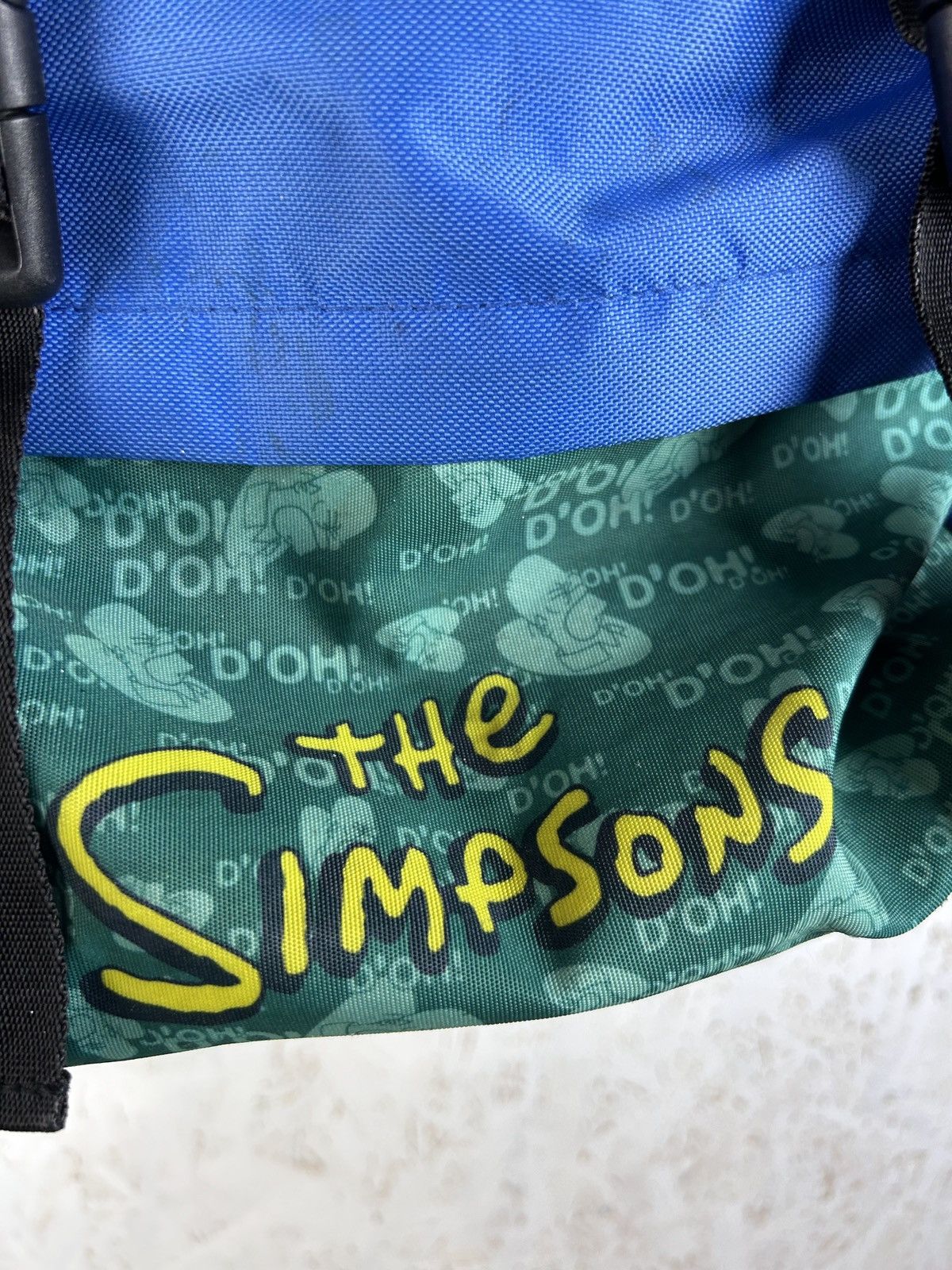 The Simpsons Vintage 2000 Matt Groening Simpsons Homer Backpack Size ONE SIZE - 2 Thumbnail