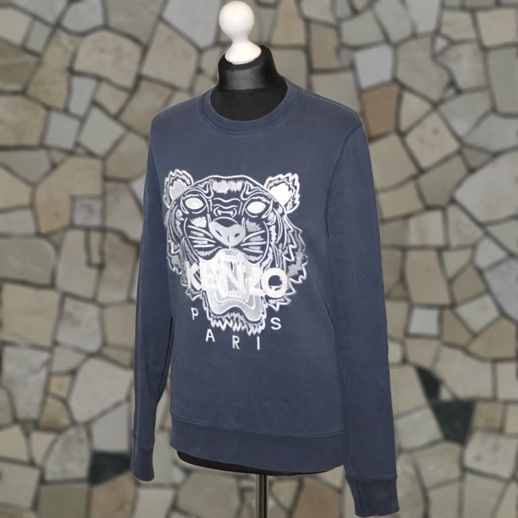 Kenzo Kenzo womens jumper Size S Blue Size S / US 4 / IT 40 - 1 Thumbnail