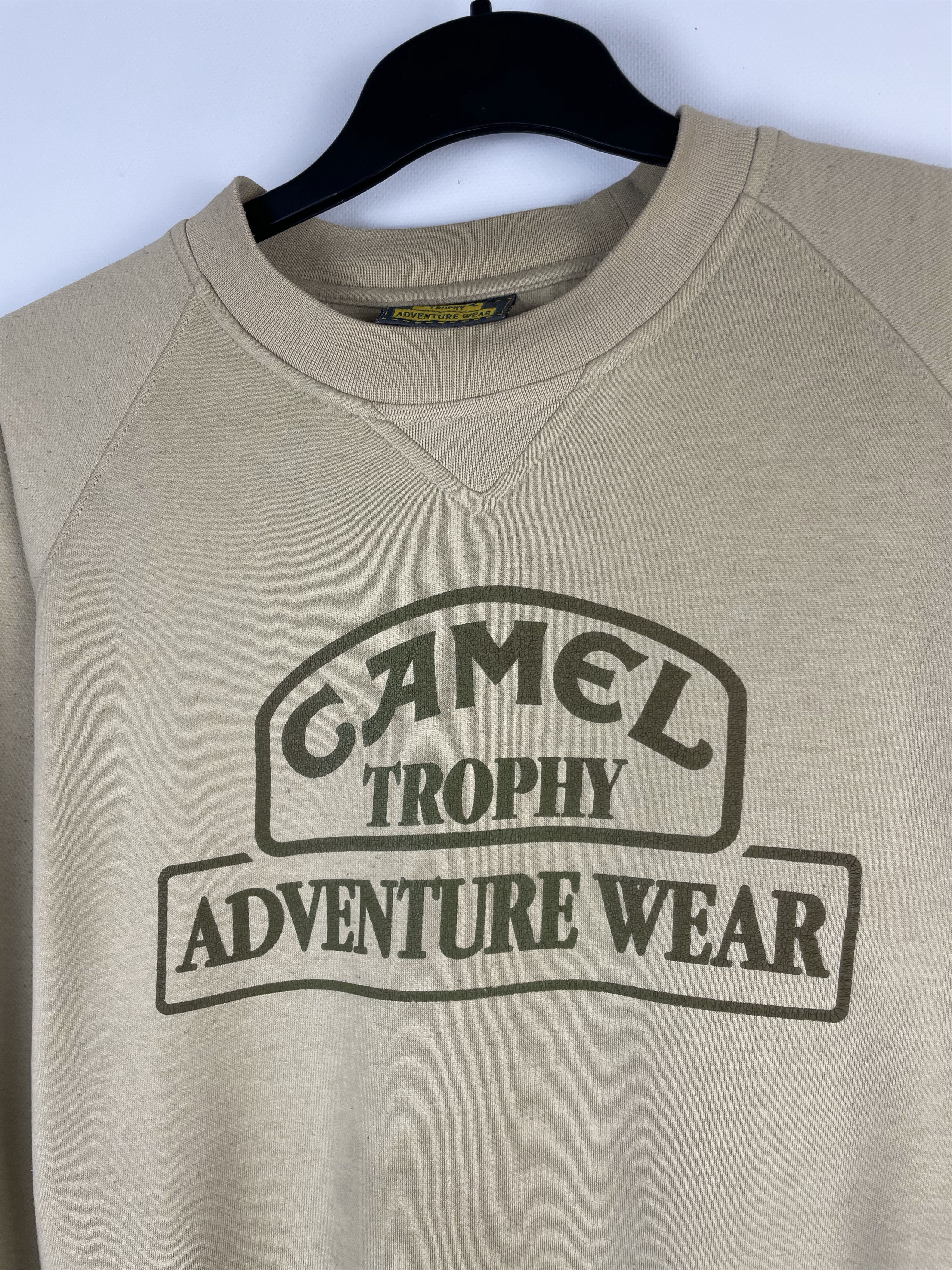 Camel × Vintage Vintage 90's CAMEL Sweatshirt Size US L / EU 52-54 / 3 - 4 Thumbnail