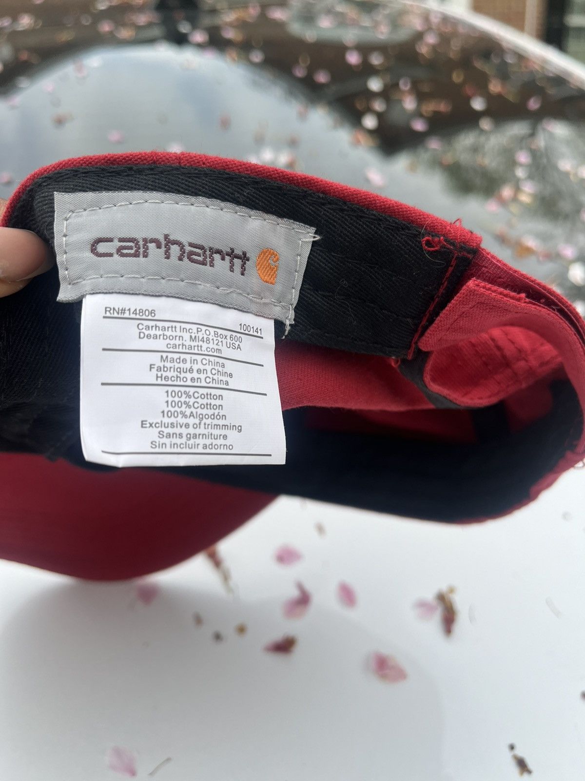 Carhartt RED CARHARTT CAP Size ONE SIZE - 3 Thumbnail