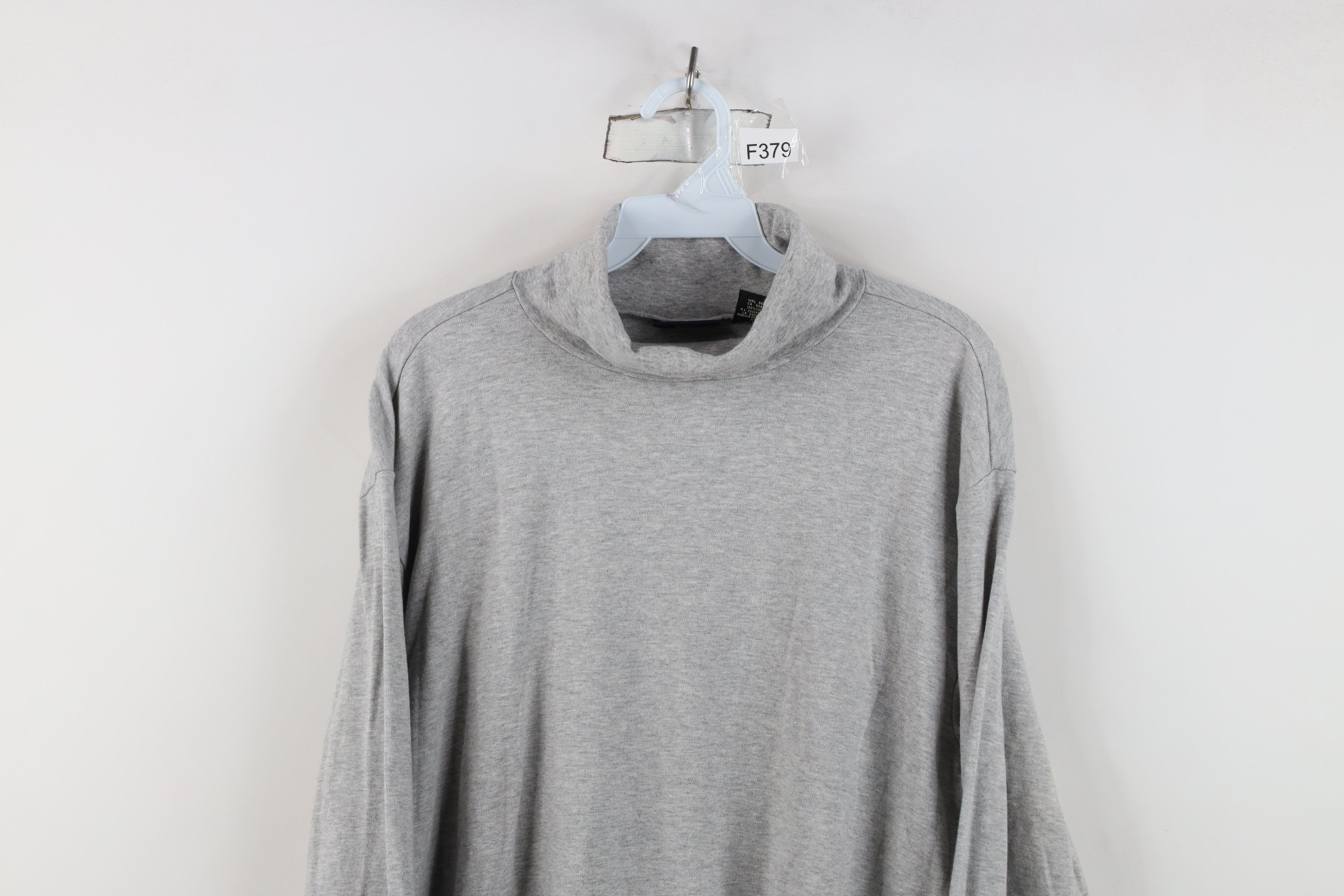 Eddie Bauer Vintage 90s Eddie Bauer Long Sleeve Turtleneck T-Shirt Gray Size US XL / EU 56 / 4 - 2 Thumbnail