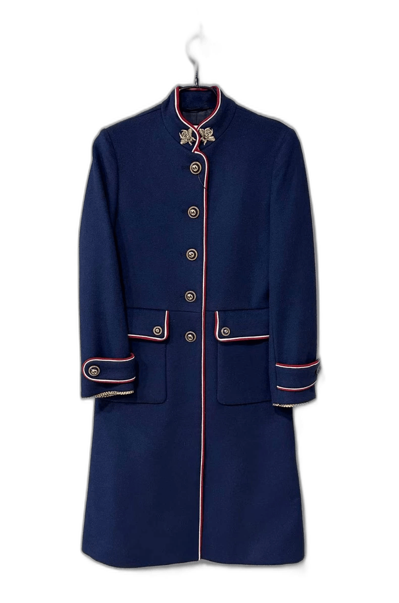 Gucci Gucci Double G Button Coat Size M / US 6-8 / IT 42-44 - 1 Thumbnail