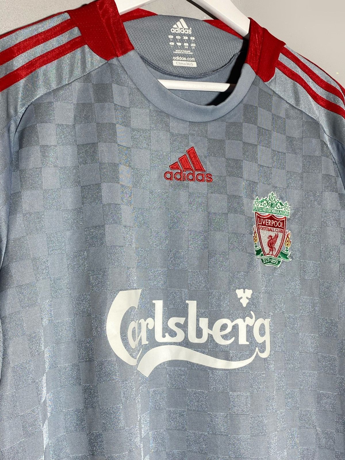 Adidas Adidas Liverpool FC 2008/09 Away Football Shirt Jerse Size US L / EU 52-54 / 3 - 3 Thumbnail