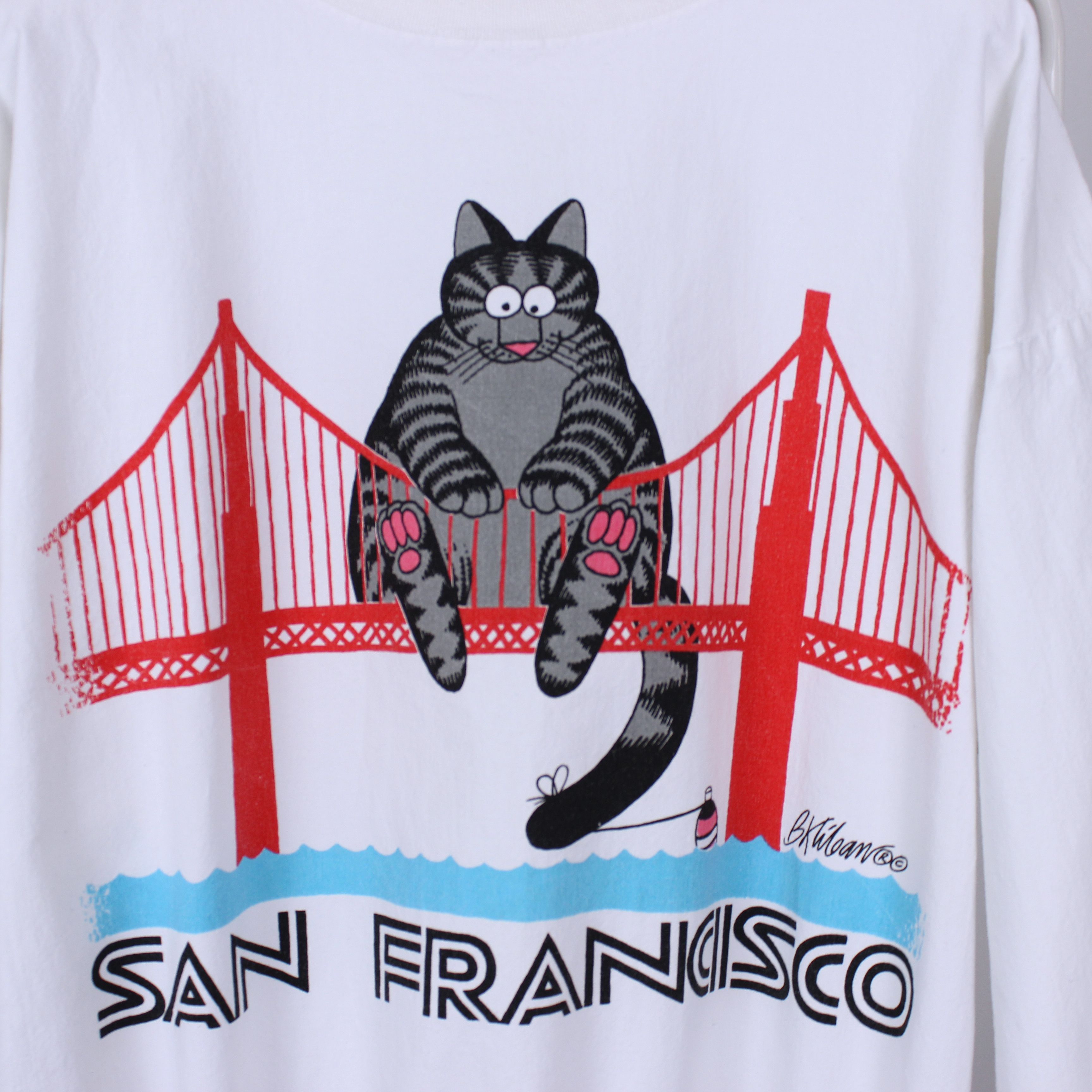 Vintage B Kliban Cats Crazy Shirts Sweatshirt S Made In USA Size US S / EU 44-46 / 1 - 4 Thumbnail