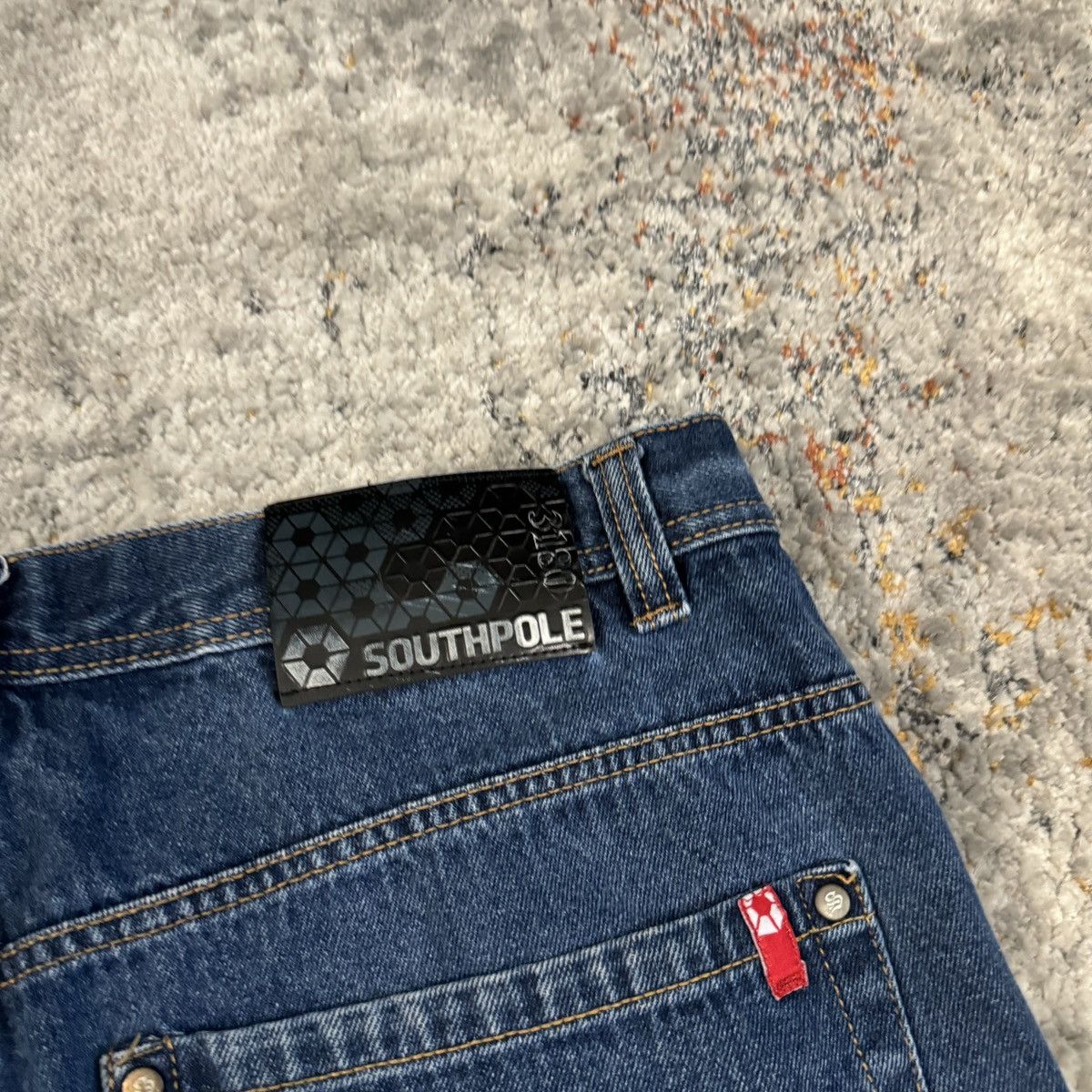 JNCO × Southpole × Vintage Vintage Y2K southpole baggy distressedJNCO style shorts Size US 36 / EU 52 - 3 Thumbnail
