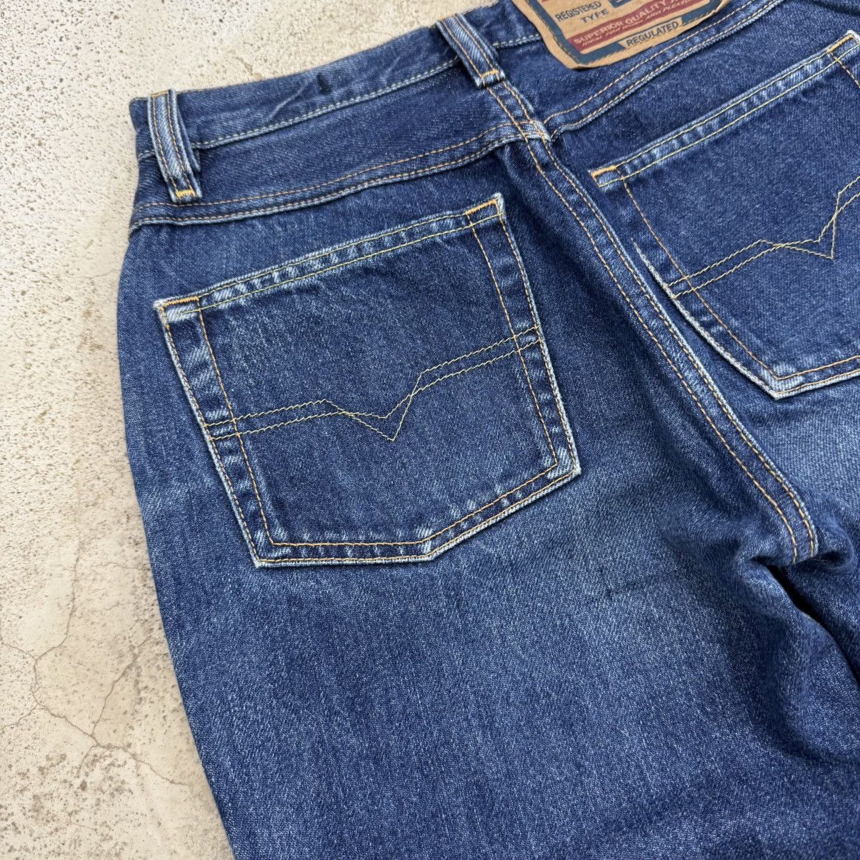 Diesel Diesel Industry Denim Division Flare Denim Pants Size US 27 - 13 Thumbnail