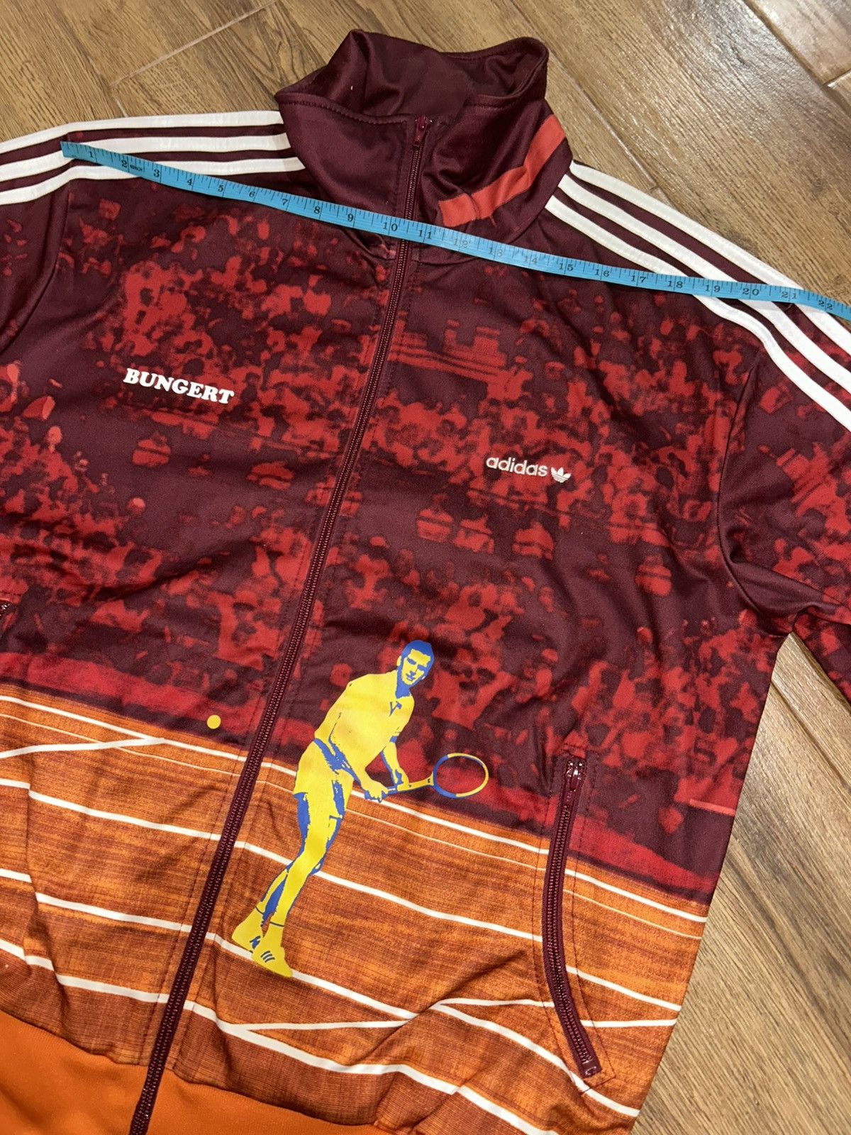 Adidas Adidas Bungert Tennis Jacket Tracktop Size US XL / EU 56 / 4 - 14 Thumbnail