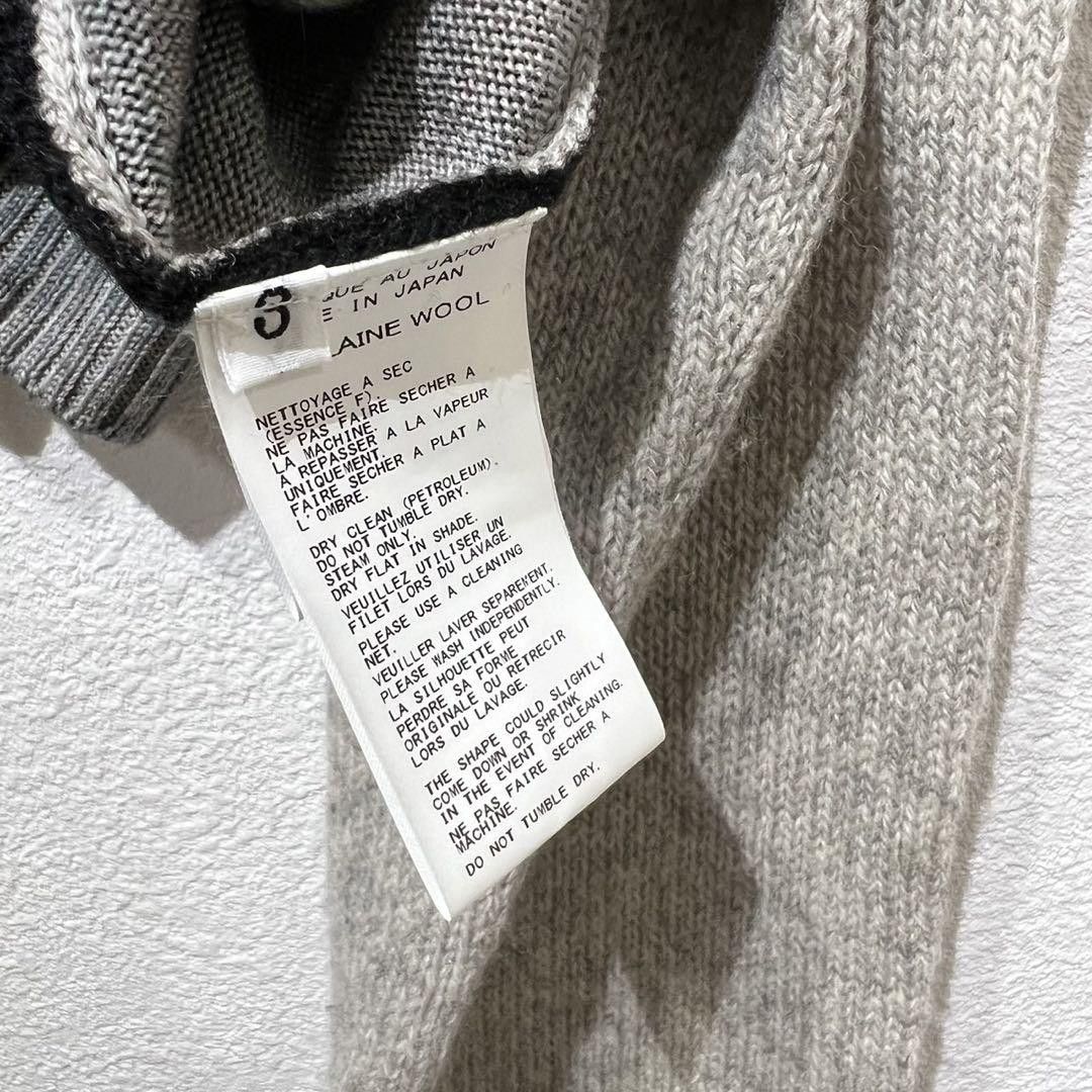 Yohji Yamamoto yohji yamamoto pour homme 14aw skull turtleneck knit Size US L / EU 52-54 / 3 - 6 Thumbnail
