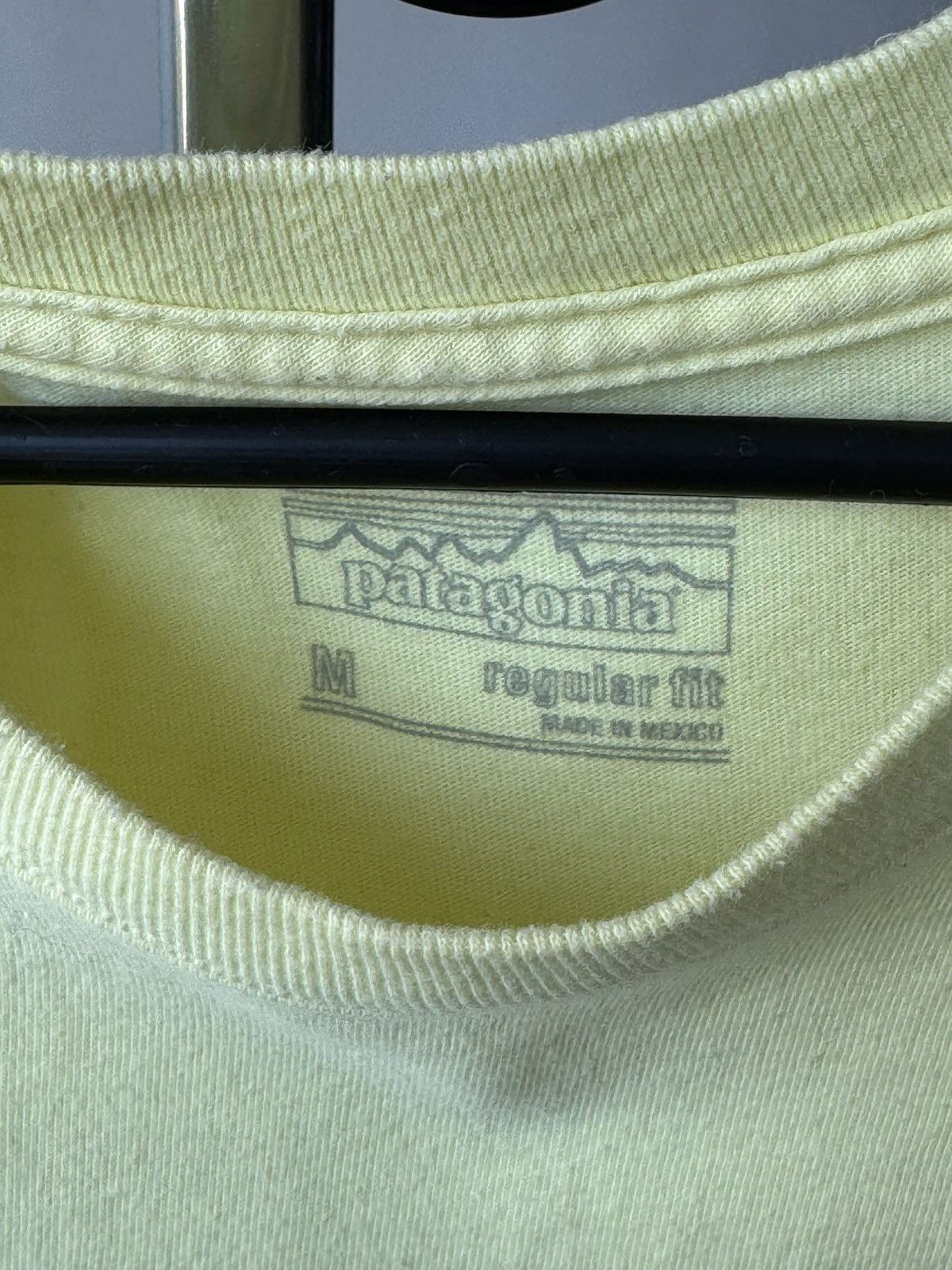 Patagonia × Vintage Vintage Patagonia Yellow T-shirt Size US M / EU 48-50 / 2 - 3 Thumbnail
