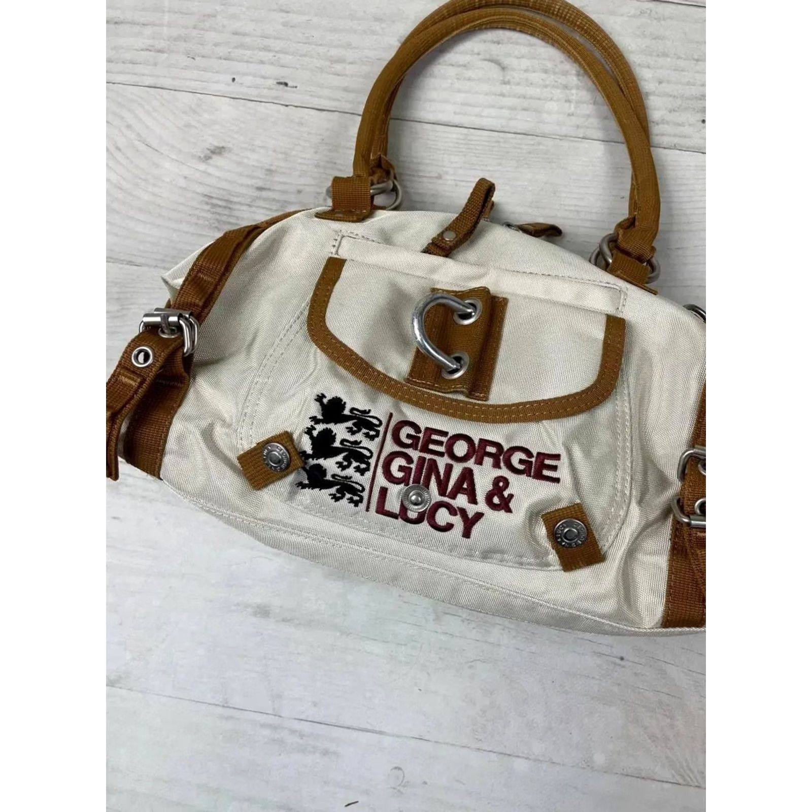 George Gina & Lucy VINTAGE George Gina & Lucy Shoulder Bag White Women Paradise Angel Size ONE SIZE - 2 Thumbnail