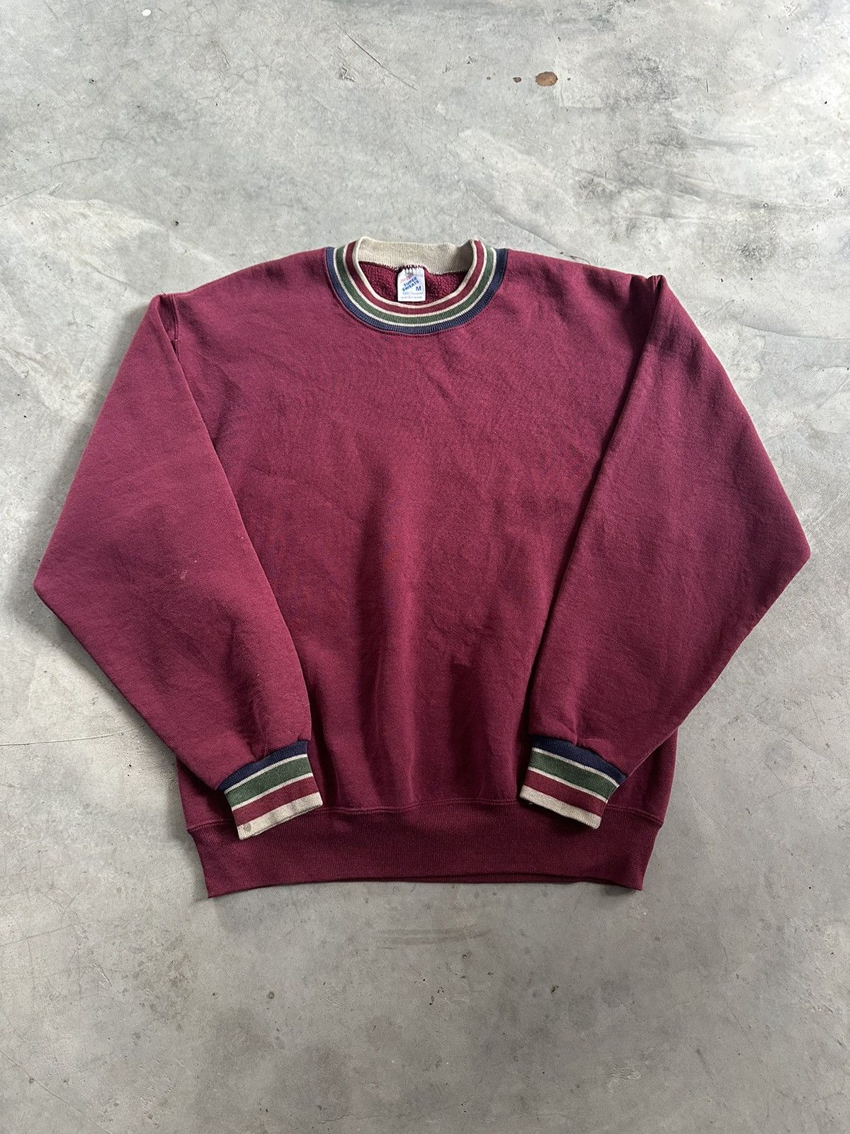 Vintage Jerzees Vintage 90's Sweatshirt Size US M / EU 48-50 / 2 - 1 Thumbnail