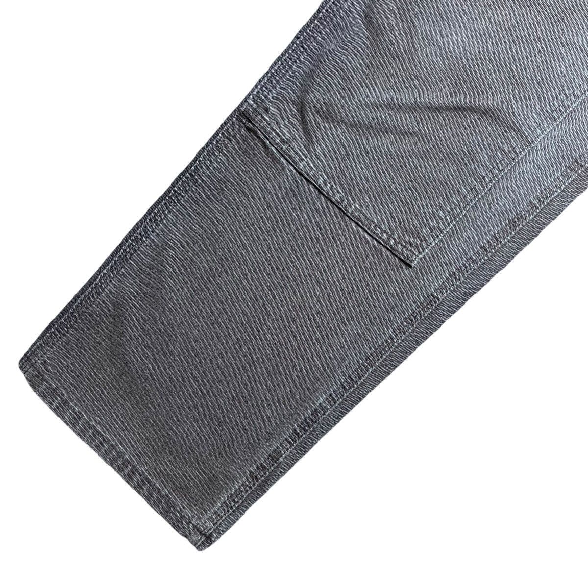 Carhartt × Vintage 2000s Carhartt Brown Double Knee Carpenter Dungaree Pants Size US 33 - 9 Thumbnail