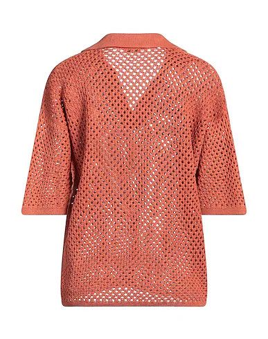 Brunello Cucinelli o1w1db10825 Sweater in Orange Size XL / US 12-14 / IT 48-50 - 2 Thumbnail