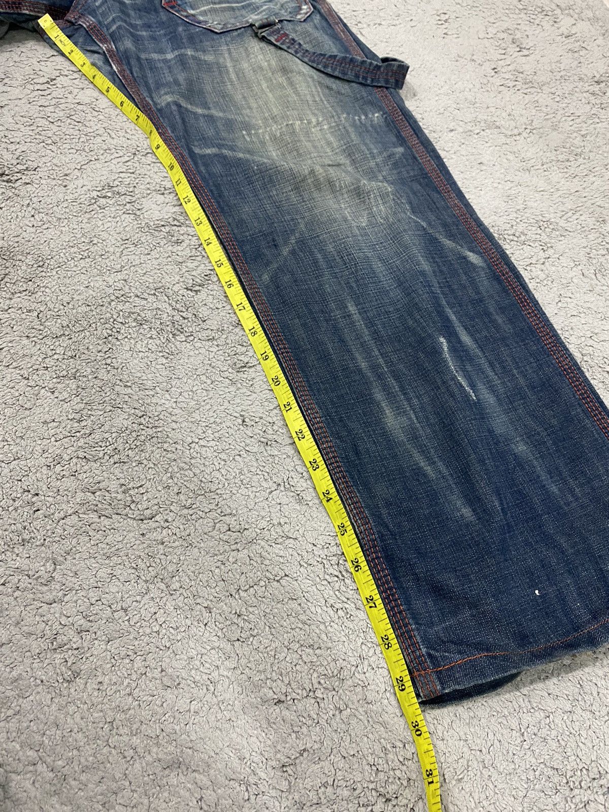 Edwin Edwin Bluetrip Bondage Punks Style Denim Pants Size US 33 - 22 Thumbnail