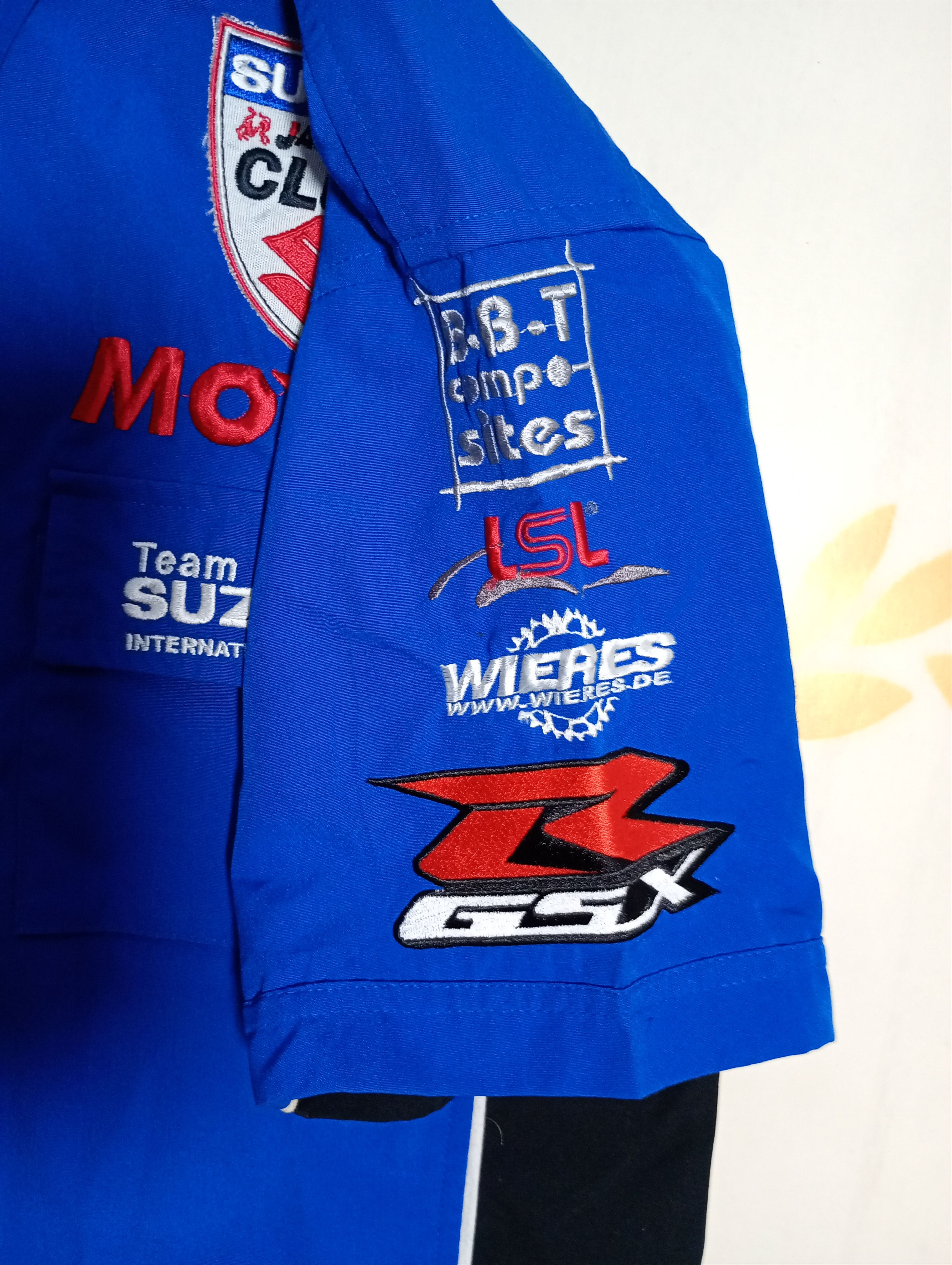 Vintage Suzuki Team International Europe Shirt Vintage 90's Size US M / EU 48-50 / 2 - 9 Thumbnail