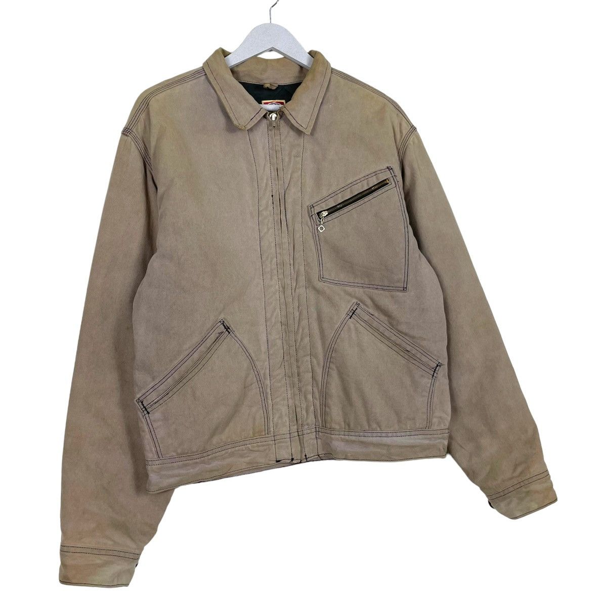 Other 💥90 CARTERS USA DUCK CANVAS BIKER JACKET Size US M / EU 48-50 / 2 - 2 Thumbnail