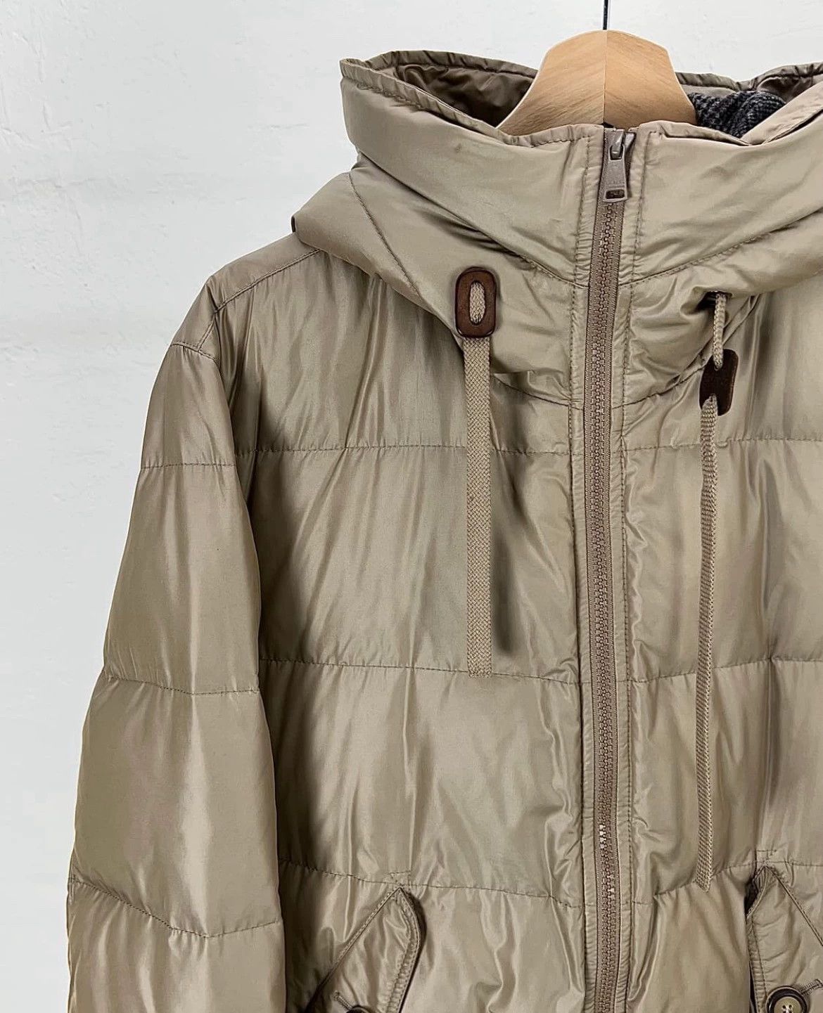 Dolce & Gabbana Dolce & Gabbana 00s Wool Panel Down Jacket Size US M / EU 48-50 / 2 - 2 Thumbnail