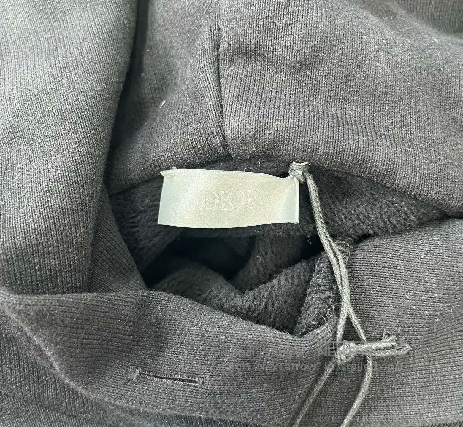 Dior Dior Glitter Flower Letter Embroidered Logo Hooded Sweatsh Size US XS / EU 42 / 0 - 3 Thumbnail