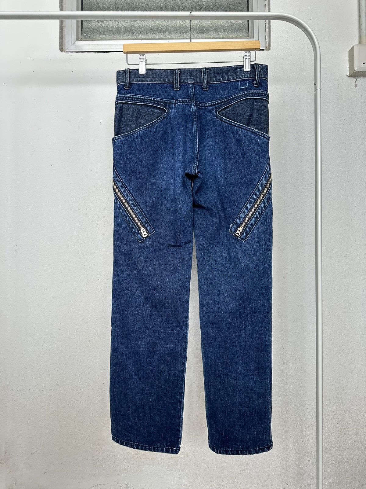 Japanese Brand Bloomy Asterisk hybrid indigo dyed denim Size US 31 - 11 Thumbnail