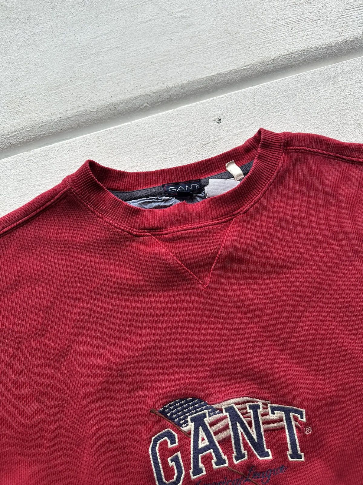 Gant 🚨RARE GANT USA FLAD BIG LOGO OVERSIZED SWEATSHIRT y2k Size US XL / EU 56 / 4 - 6 Thumbnail