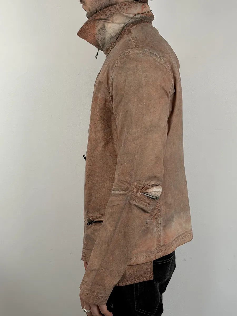 Isaac Sellam Experience Isaac Sellam Avant-Garde Rouille Asymmetrical Leather Jacket Size US L / EU 52-54 / 3 - 4 Thumbnail