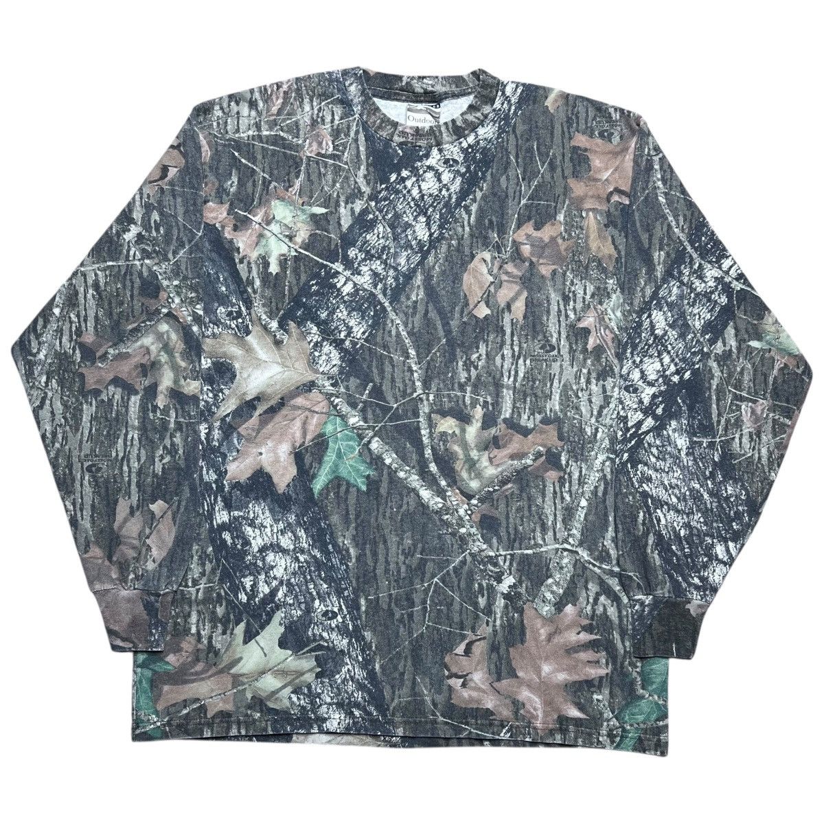 Jerzees × Vintage Y2K Jerzees Outdoors Hunting Real Tree Camo Long Sleeve Tee Size US L / EU 52-54 / 3 - 1 Thumbnail