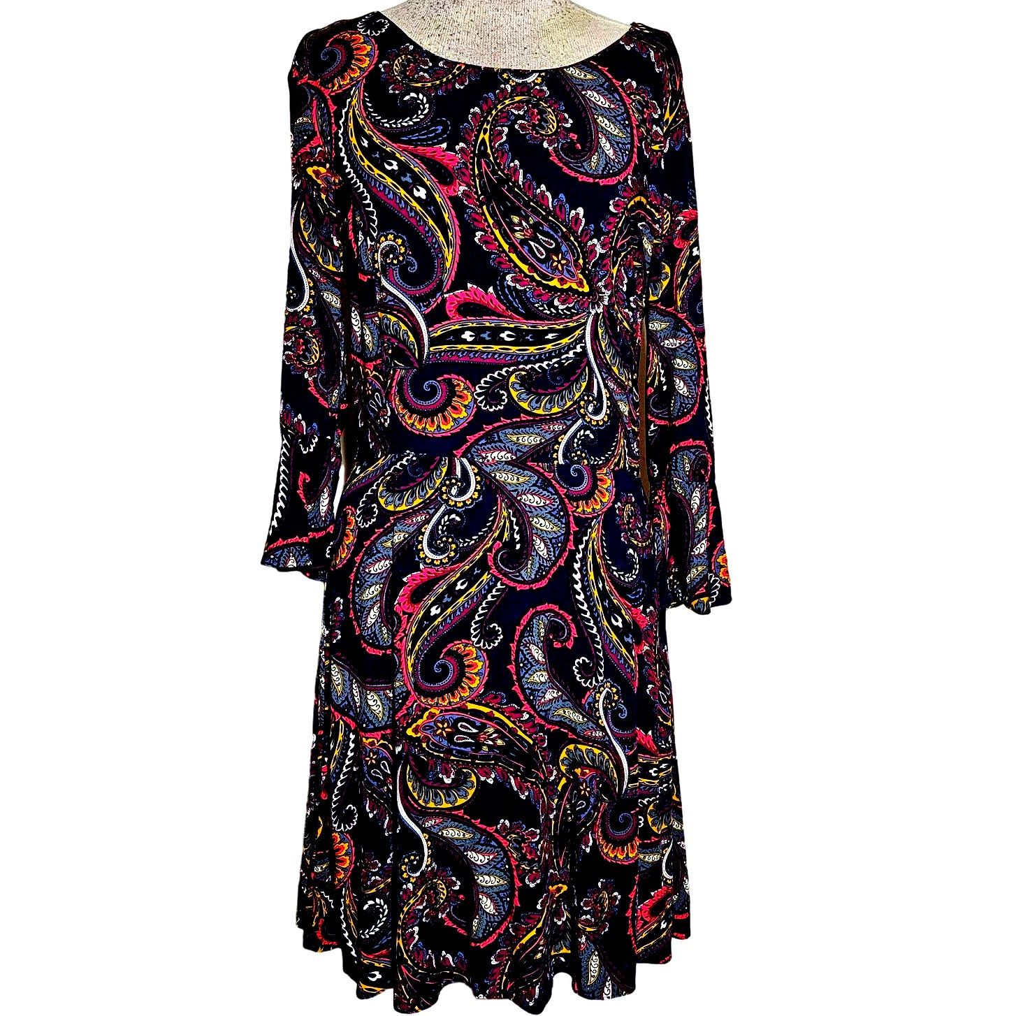 Banana republic paisley dress hotsell