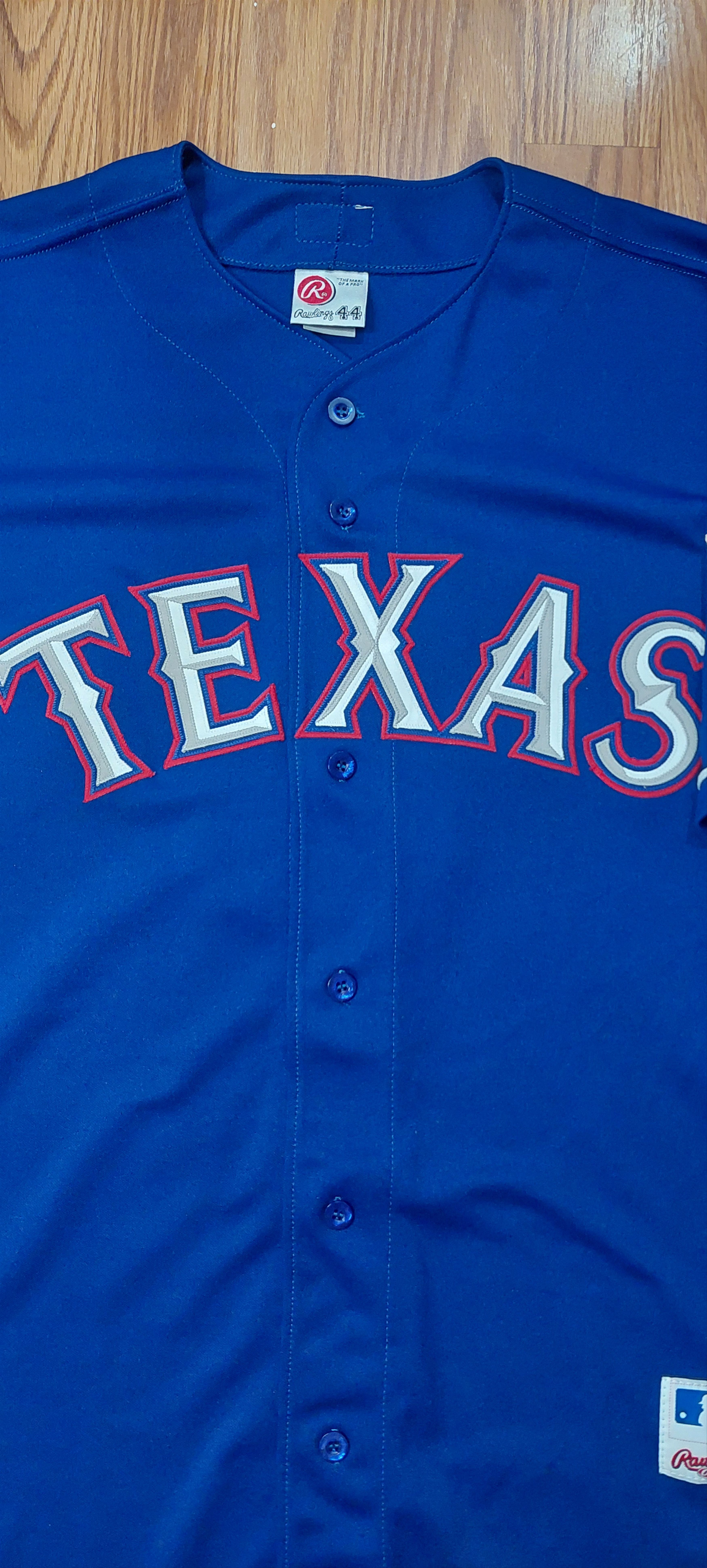 MLB Authentic Texas Rangers Alex Rodriguez Rawlings MLB Jersey Size US L / EU 52-54 / 3 - 5 Thumbnail