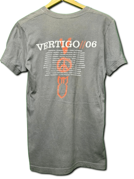 American Apparel × Band Tees Vintage U2 Vertigo 2006 AU, NZ, Japan & Hawaii Tour T-Shirt Size US S / EU 44-46 / 1 - 4 Thumbnail