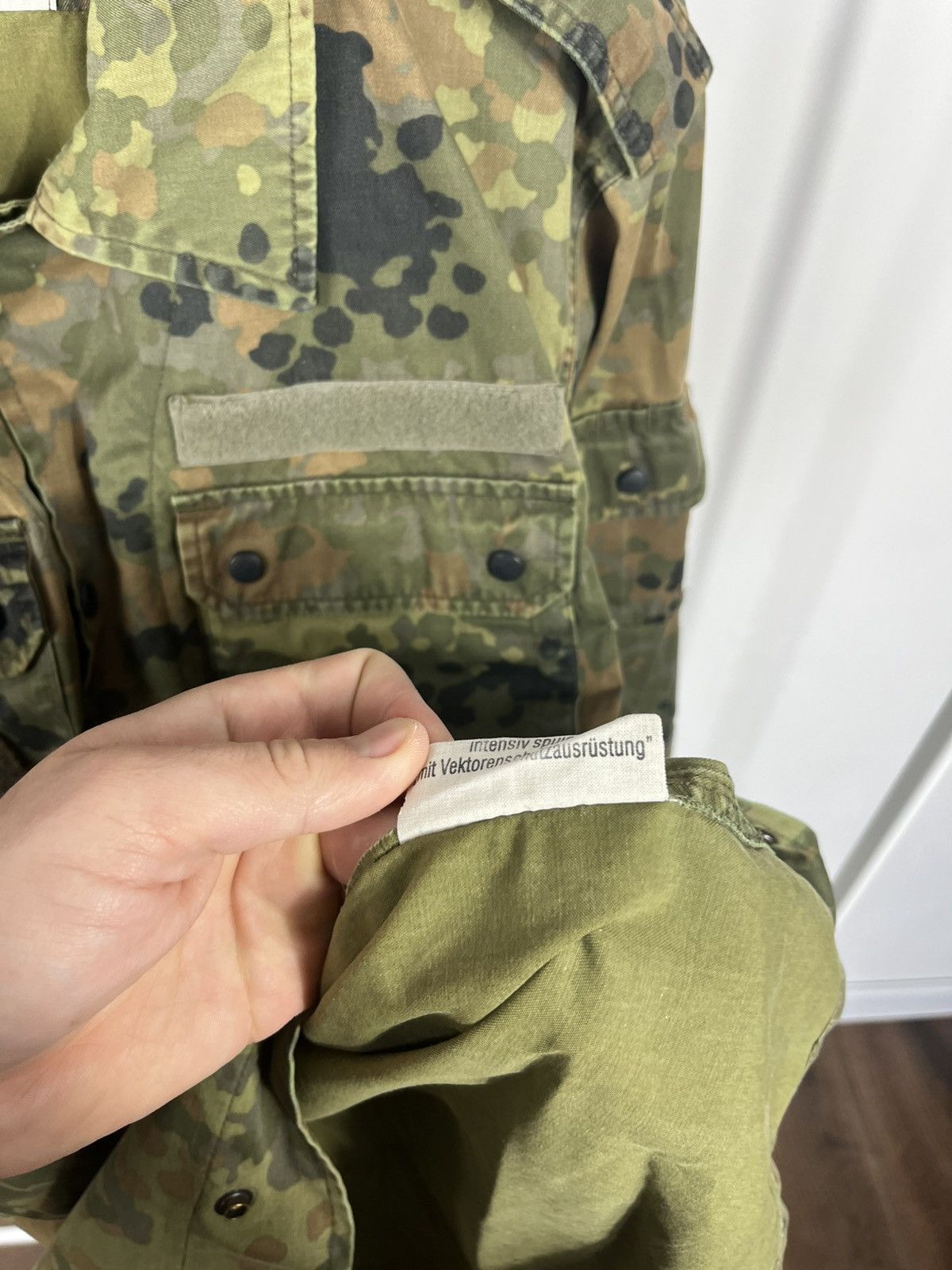 Other German Army Jacket Military Camo 2006 Combat Shirt Coat Size US XL / EU 56 / 4 - 14 Thumbnail