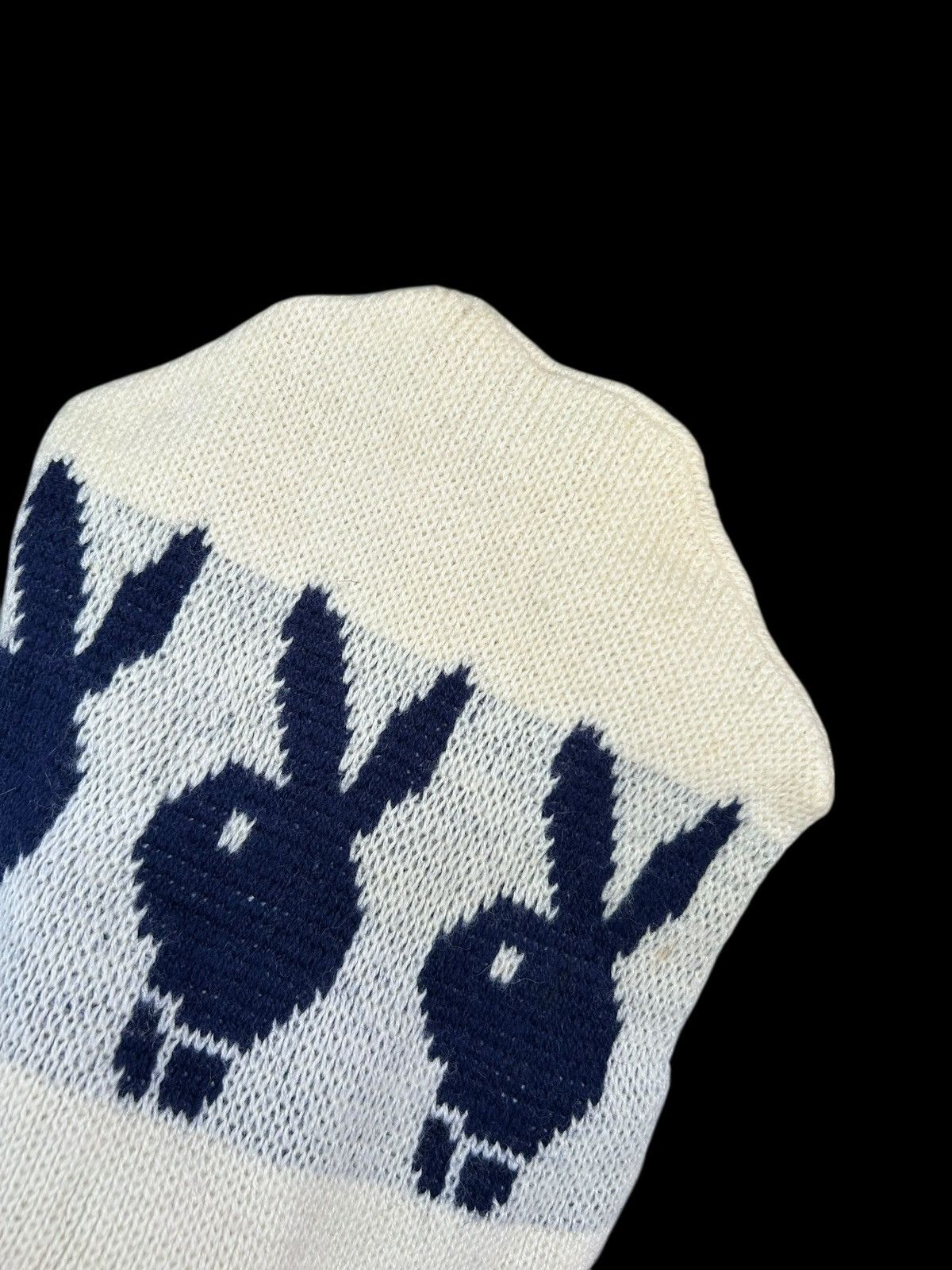 Japanese Brand × Kapital × Vintage Playboy Mohawk Knitted Vintage Beanie Hats Size ONE SIZE - 10 Thumbnail
