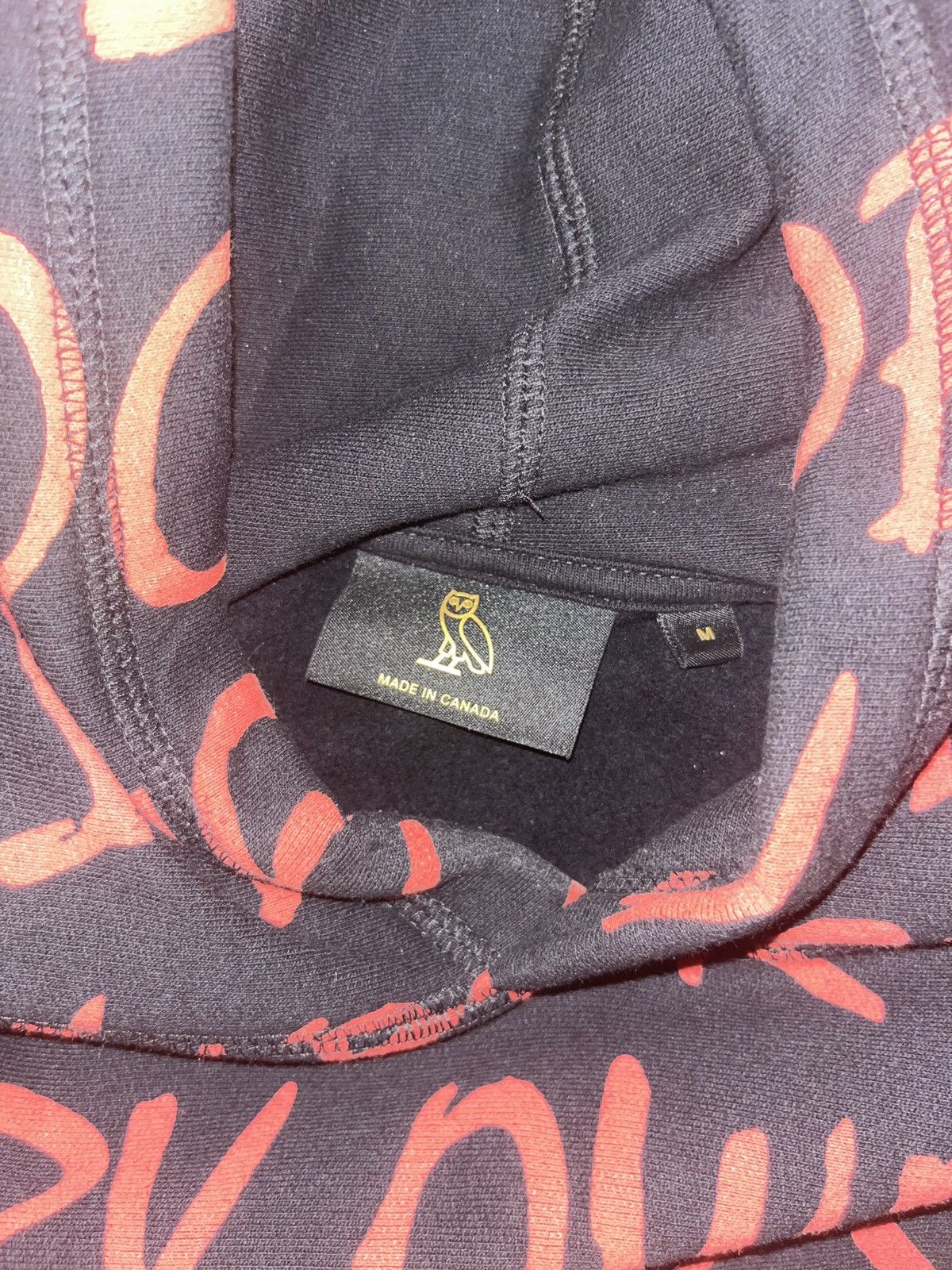 Drake × October's Very Own OvO letterman hoodie Size US M / EU 48-50 / 2 - 1 Thumbnail