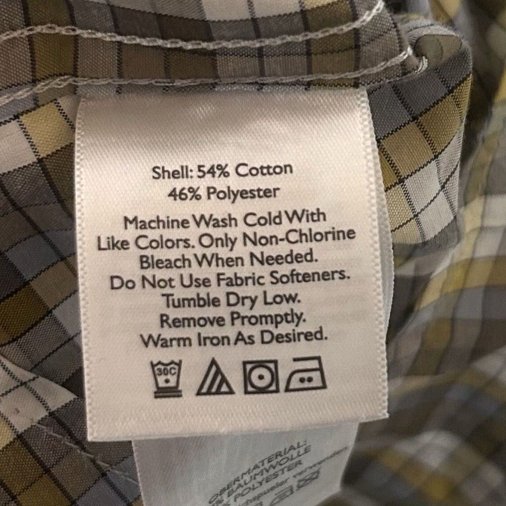 Eddie Bauer Eddie Bauer Travex Button-Up Shirt Mens 2XL Long Sleeve Plaid Cotton Blend Lightweight Breathable Outdoor Classic Fit L/S Size US XXL / EU 58 / 5 - 5 Thumbnail