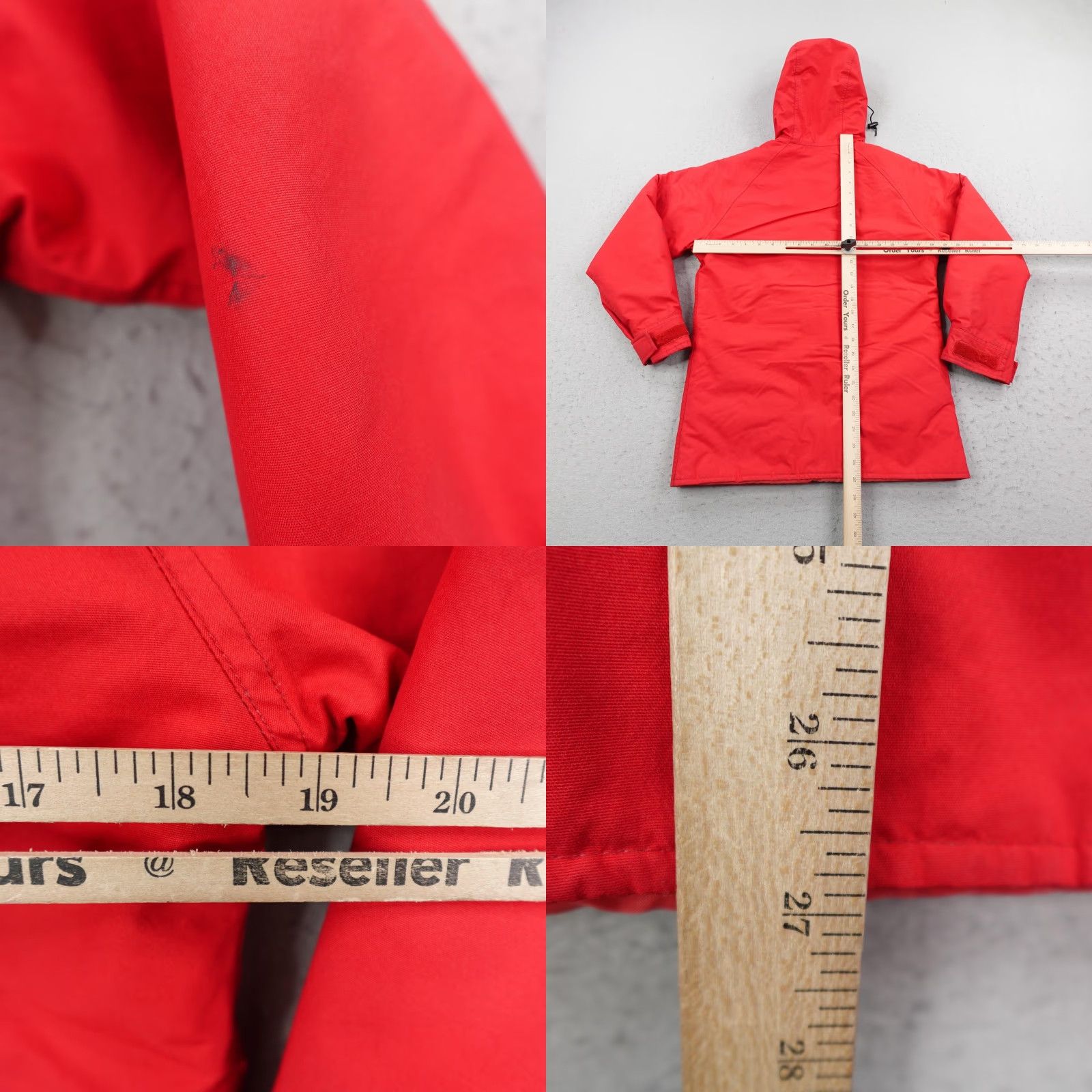 Vintage VINTAGE Cabela's Jacket Womens Small Red Waterproof Thinsulate Parka Quilted 80s Parka Jacket Red 80s Vintage Womens Small Size S / US 4 / IT 40 - 8 Thumbnail