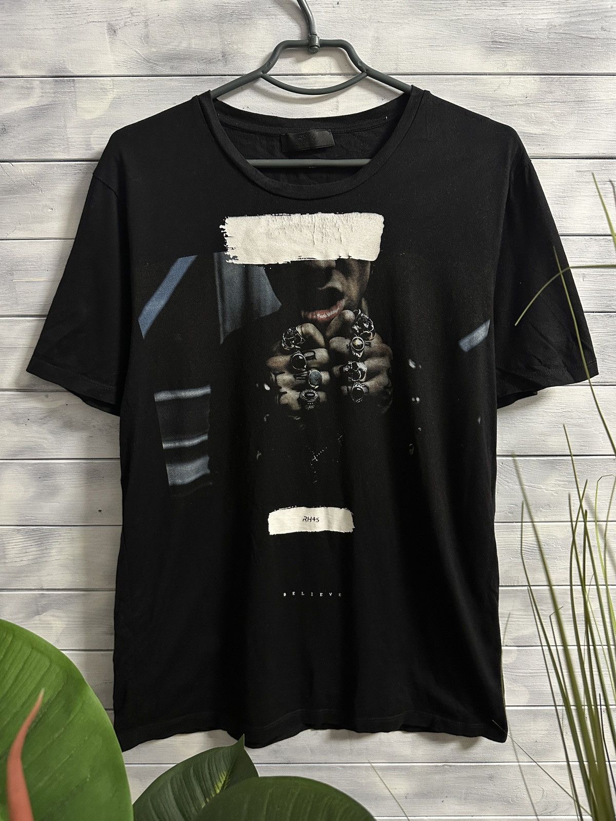 Rare T-Shirt RH45 Believe Made In Italy Size L