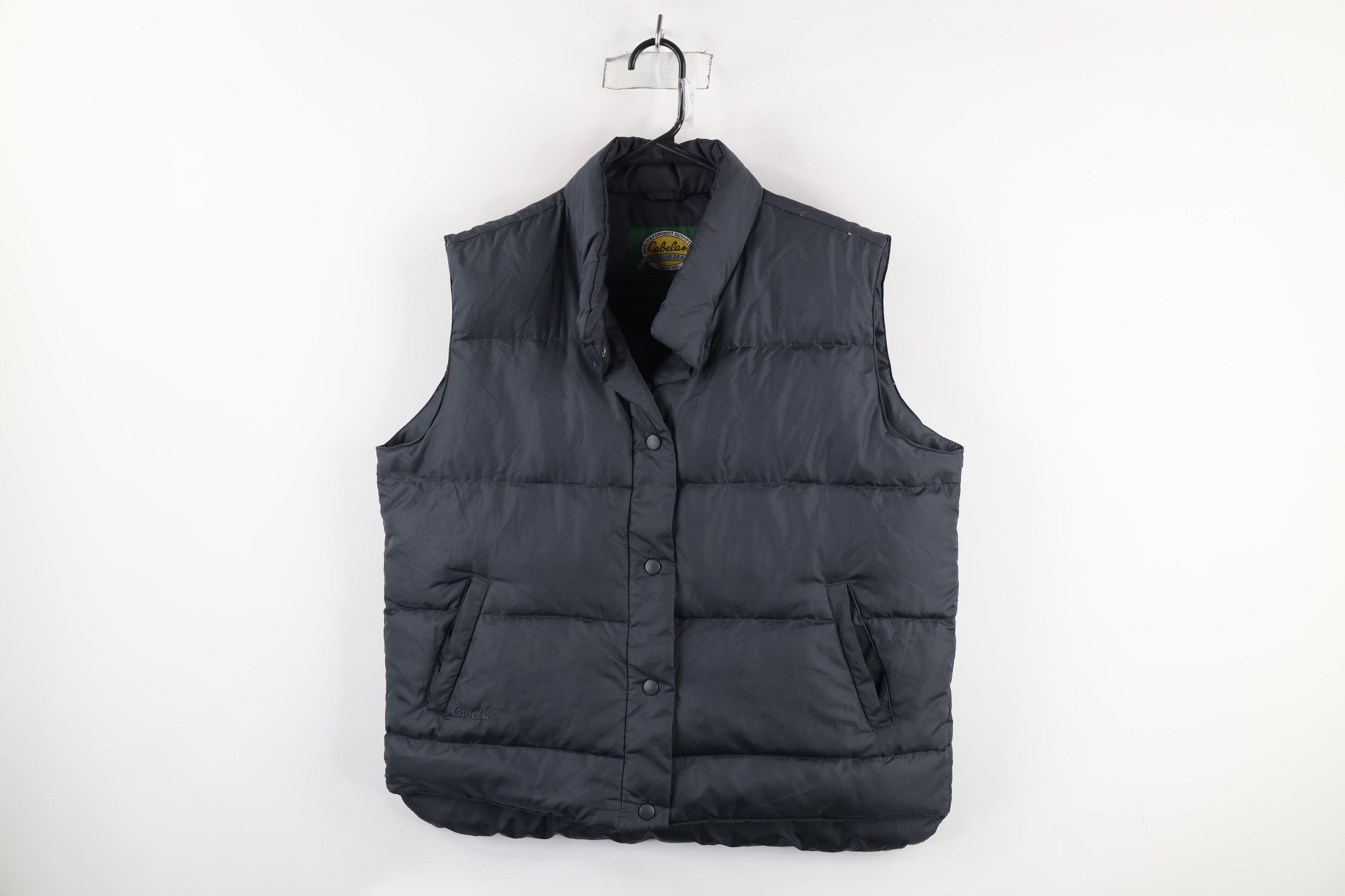 Cabelas × Vintage Vintage Cabelas Northern Goose Down Puffer Vest Jacket Size L / US 10 / IT 46 - 1 Thumbnail