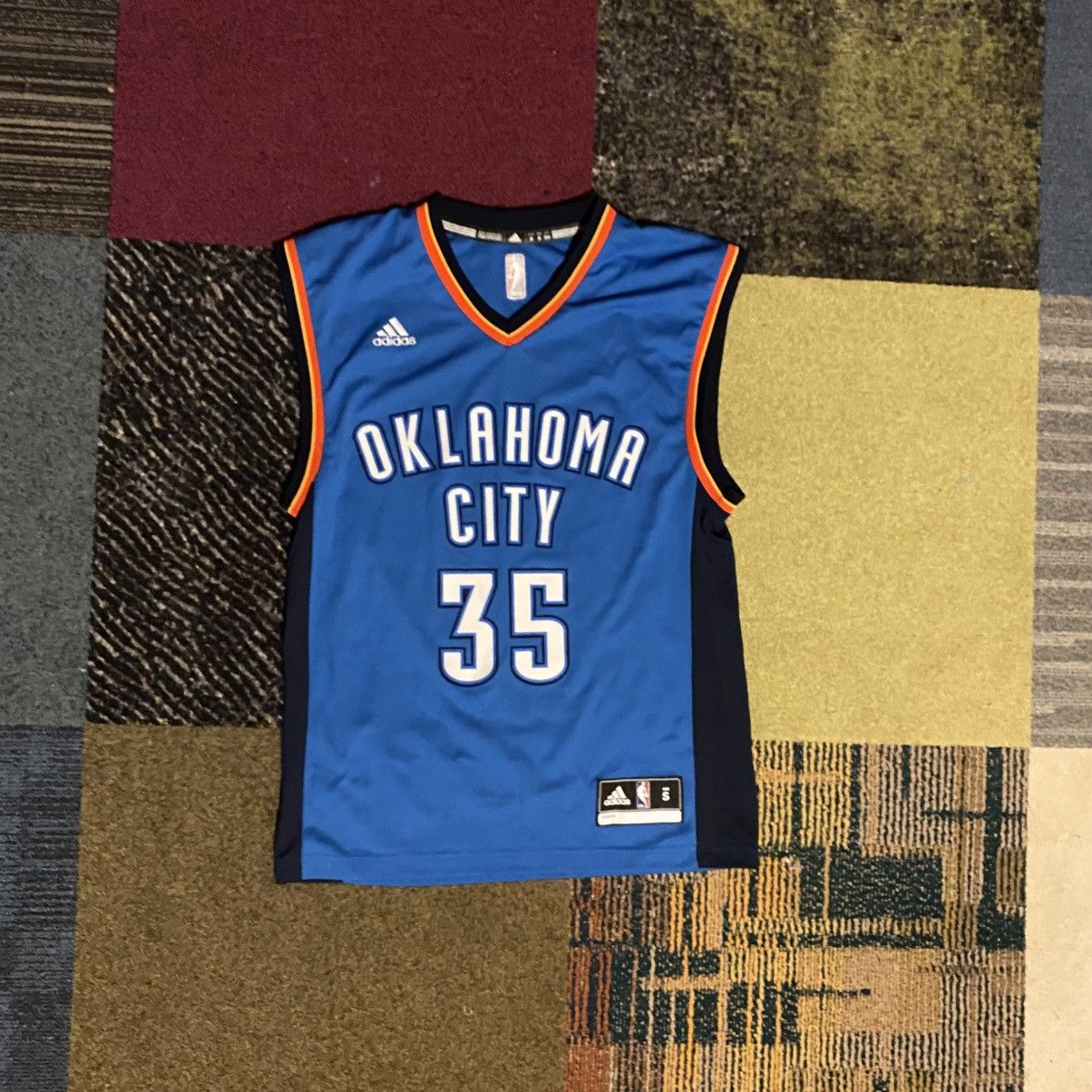 Adidas Oklahoma City Thunder Kevin Durant Jersey | Size: S Size US S / EU 44-46 / 1 - 2 Thumbnail