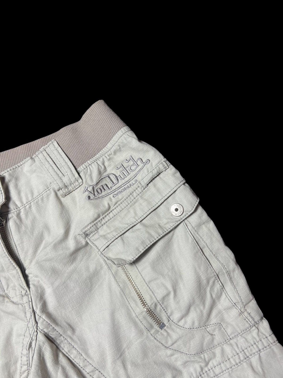 Vintage Vintage Rare Vondutch GOA Ifsixwas Cargo Style Baggy Pants Size US 28 / EU 44 - 4 Thumbnail