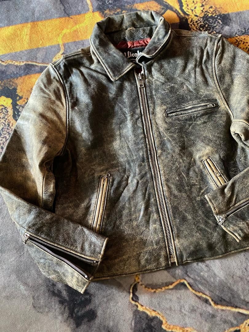 Japanese Brand 🔥 Rare Design 🔥 Ulcolow Leather Jacket Size US S / EU 44-46 / 1 - 2 Thumbnail