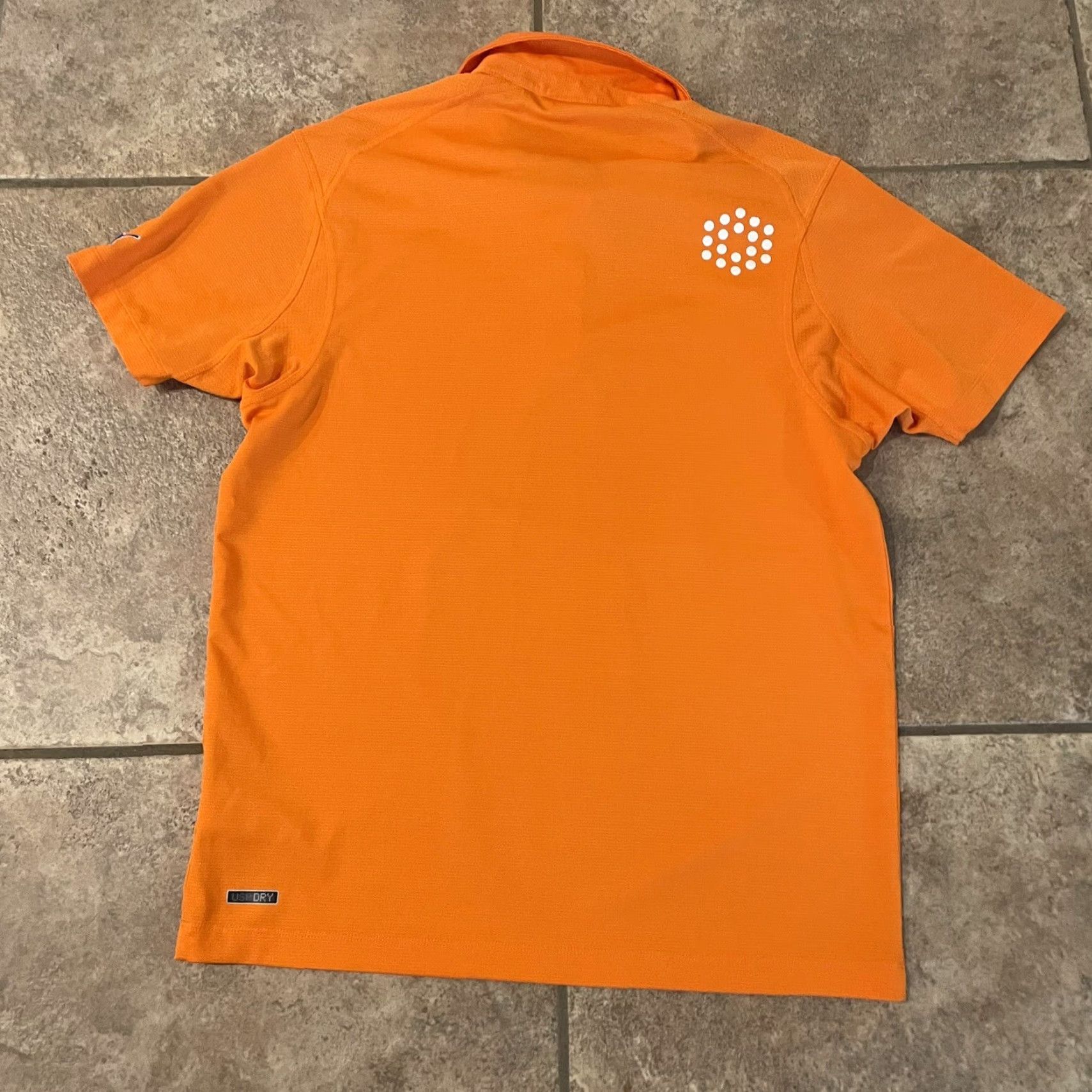 Puma VINTAGE Puma Golf Polo Shirt Men Small Orange Sportswear Size US S / EU 44-46 / 1 - 5 Thumbnail