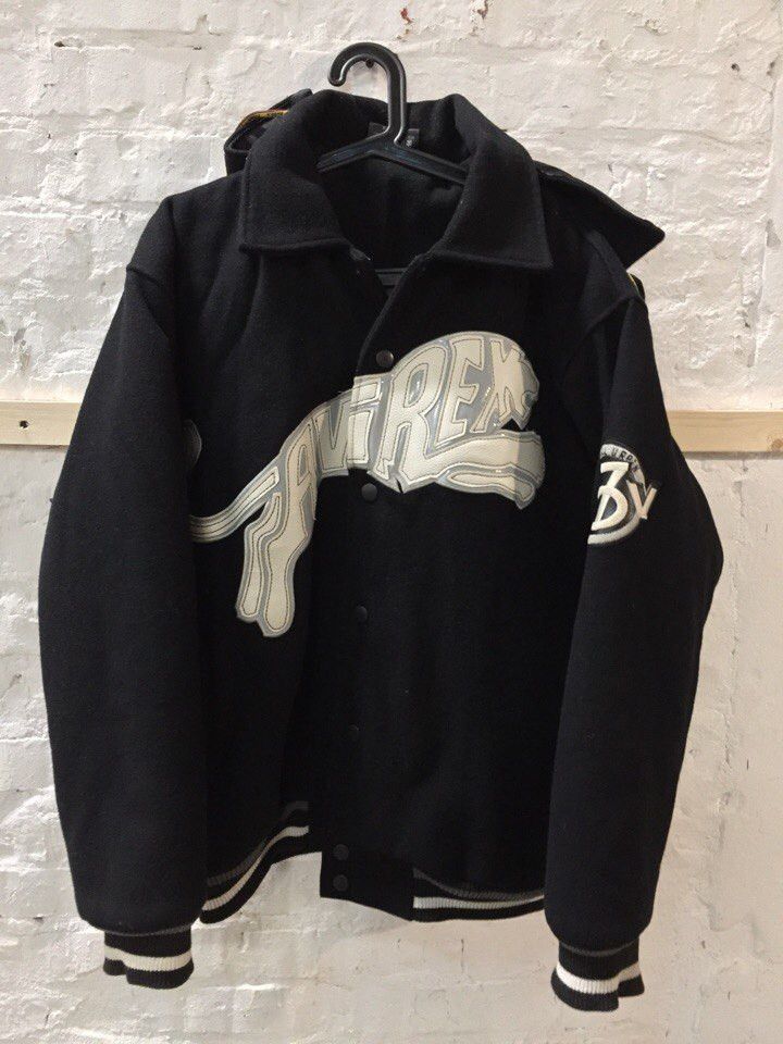 Avirex AVIREX jacket, black, vintage coat, 90s old school size XL Size US XL / EU 56 / 4 - 3 Thumbnail