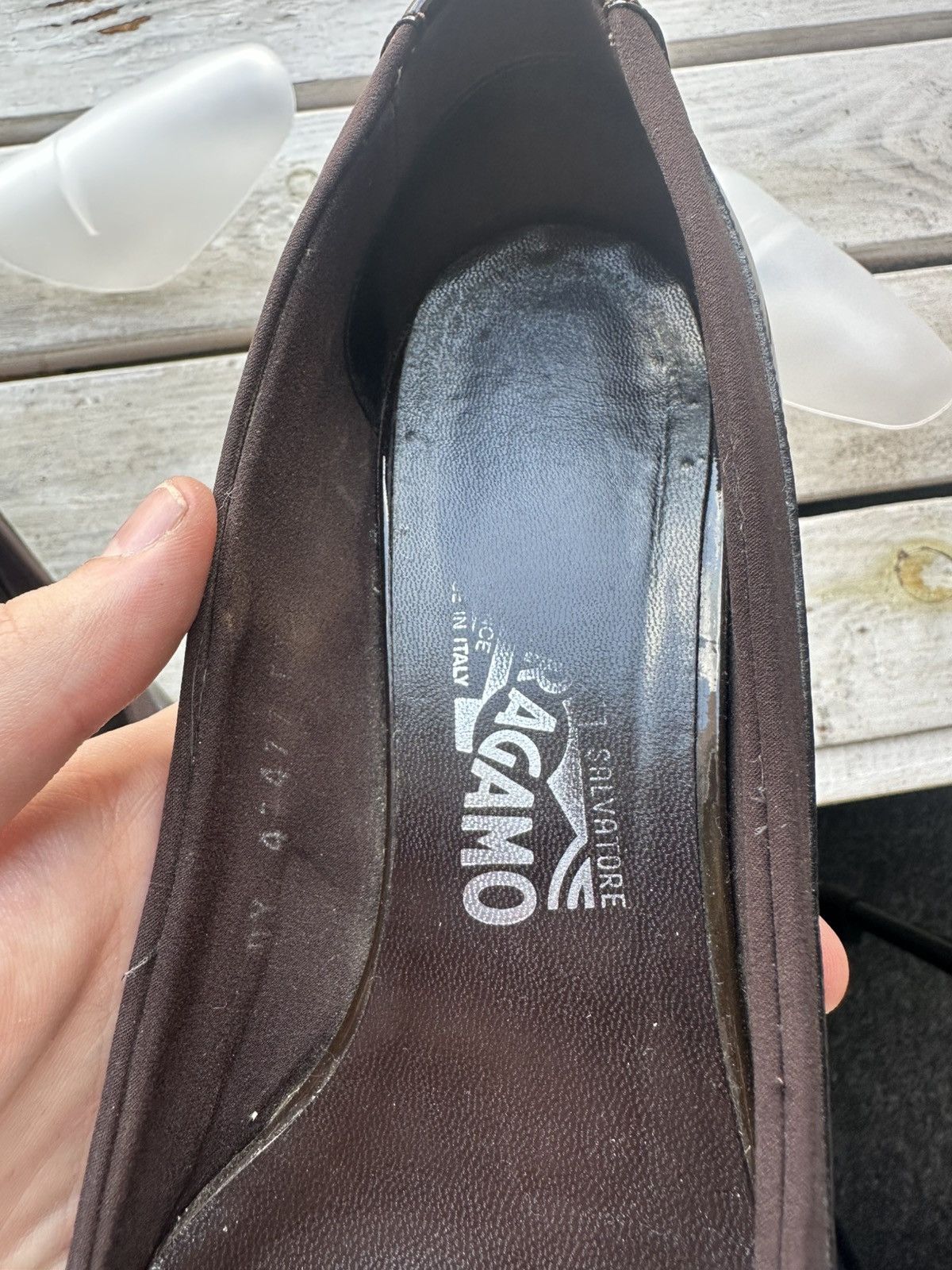 Salvatore Ferragamo RARE❗️Salvatore Ferragamo Women Shoes flats heels Size US 7.5 / IT 37.5 - 16 Thumbnail