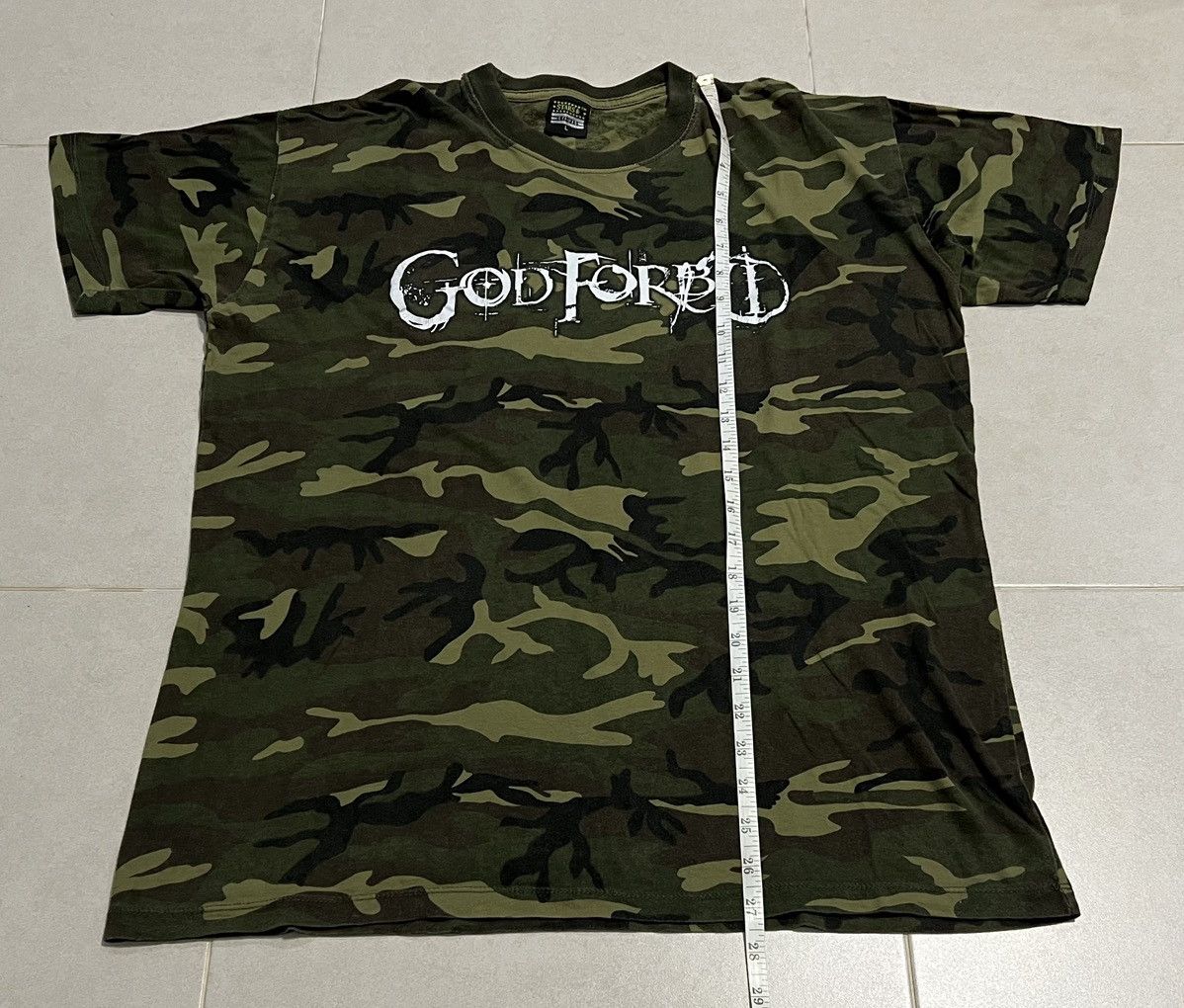 Band Tees × Vintage Vtg God Forbid Shirt Size US L / EU 52-54 / 3 - 7 Thumbnail